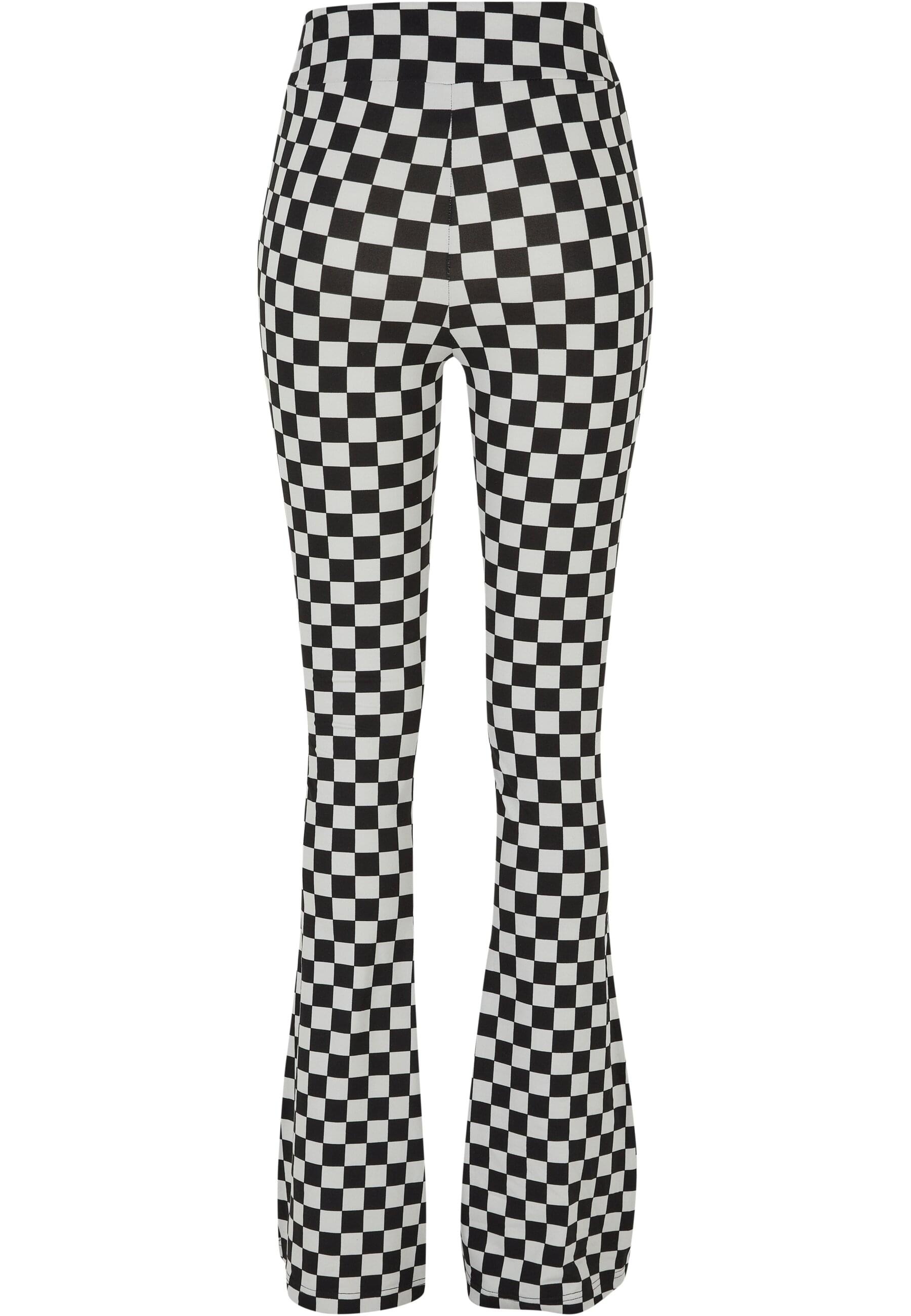 URBAN CLASSICS Leggings "Urban Classics Damen Ladies Checked Boot Cut Leggi günstig online kaufen