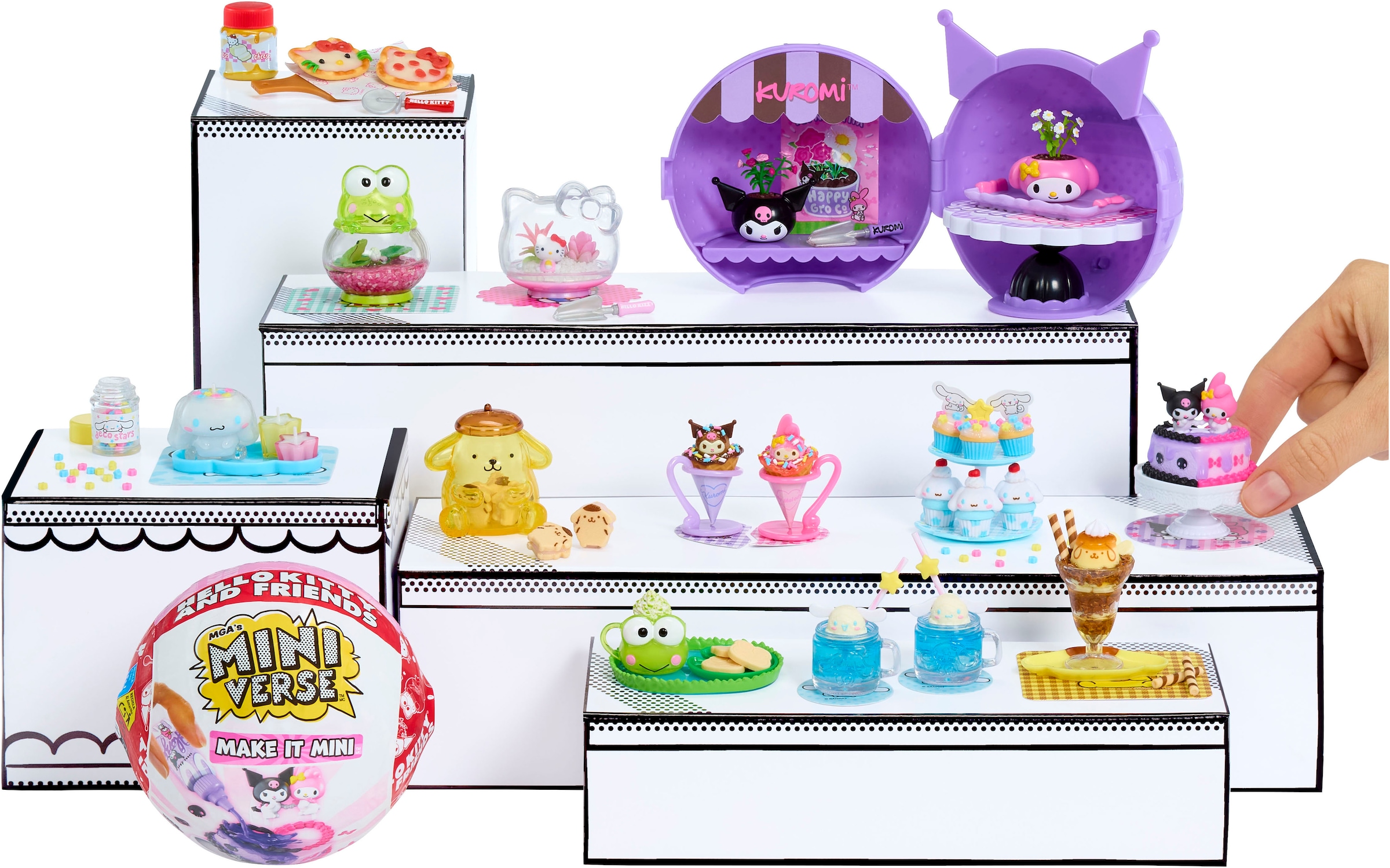 MGA ENTERTAINMENT Kreativset »MGA's Miniverse - Make It Mini SANRIO Series 2 Asst«, sortiere Lieferung