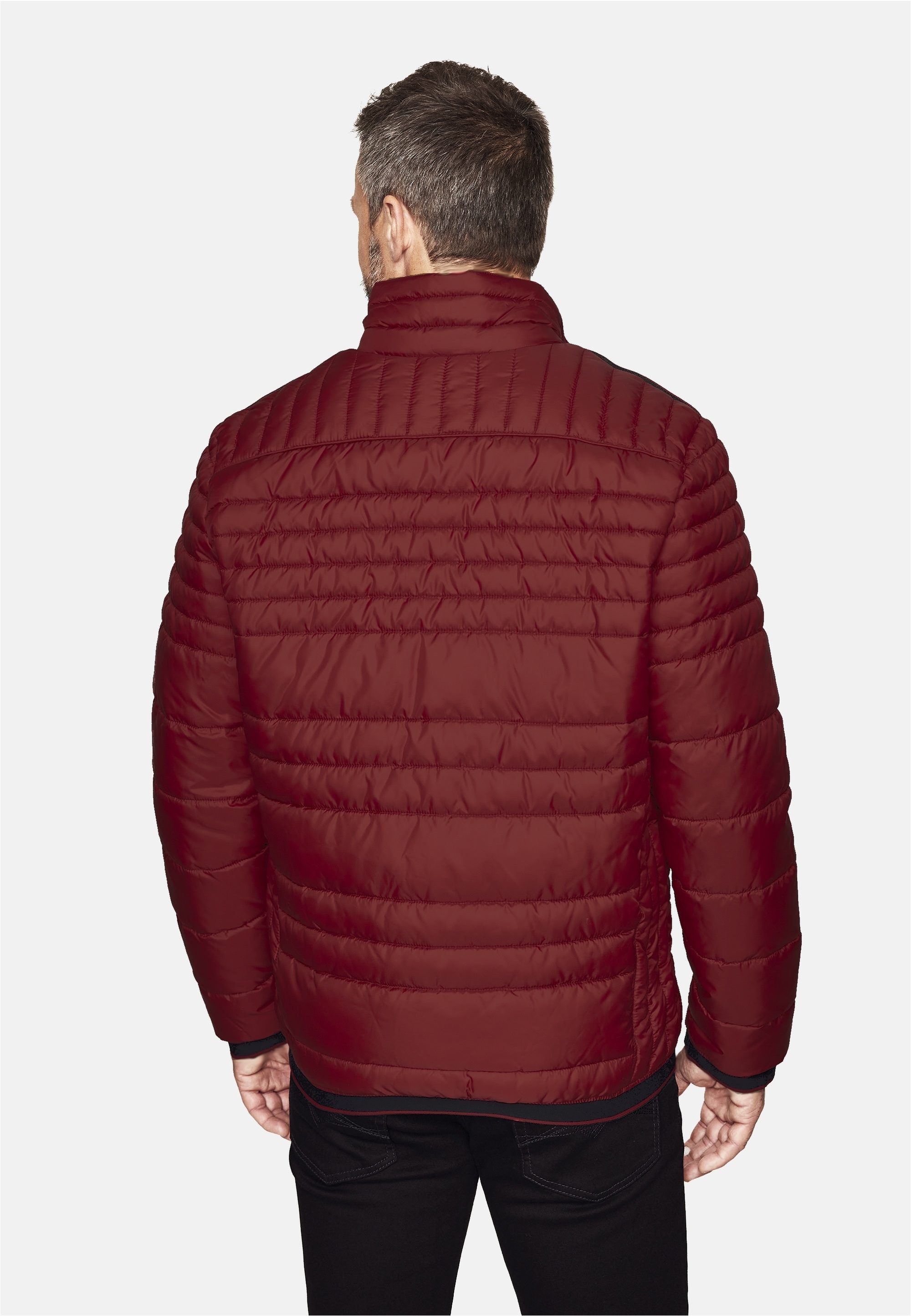 New Canadian Steppjacke, mit elastischem Bund am Saum und Armabschluss