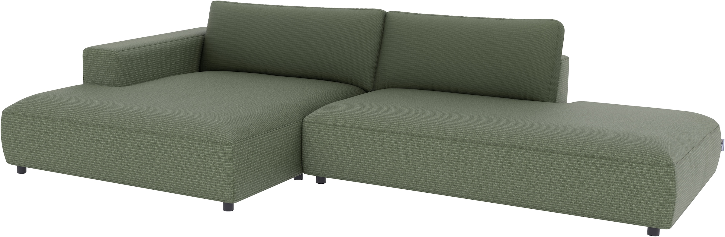 Musterring Ecksofa »Lucia«, verschiedene Farben, großer Longchair mit Armlehne, B330 x T190 cm
