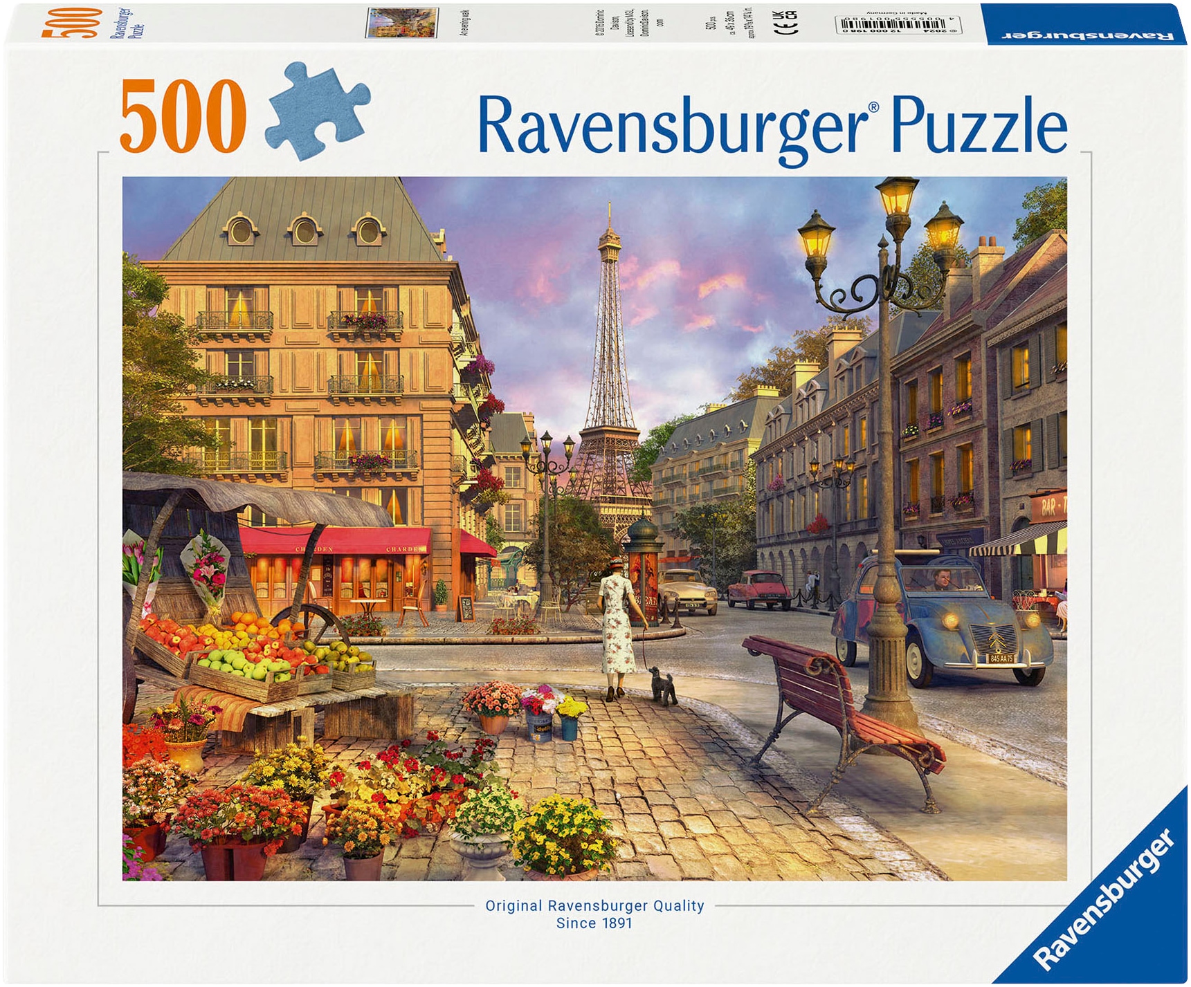 Ravensburger Puzzle »Spaziergang durch Paris«, Made in Germany