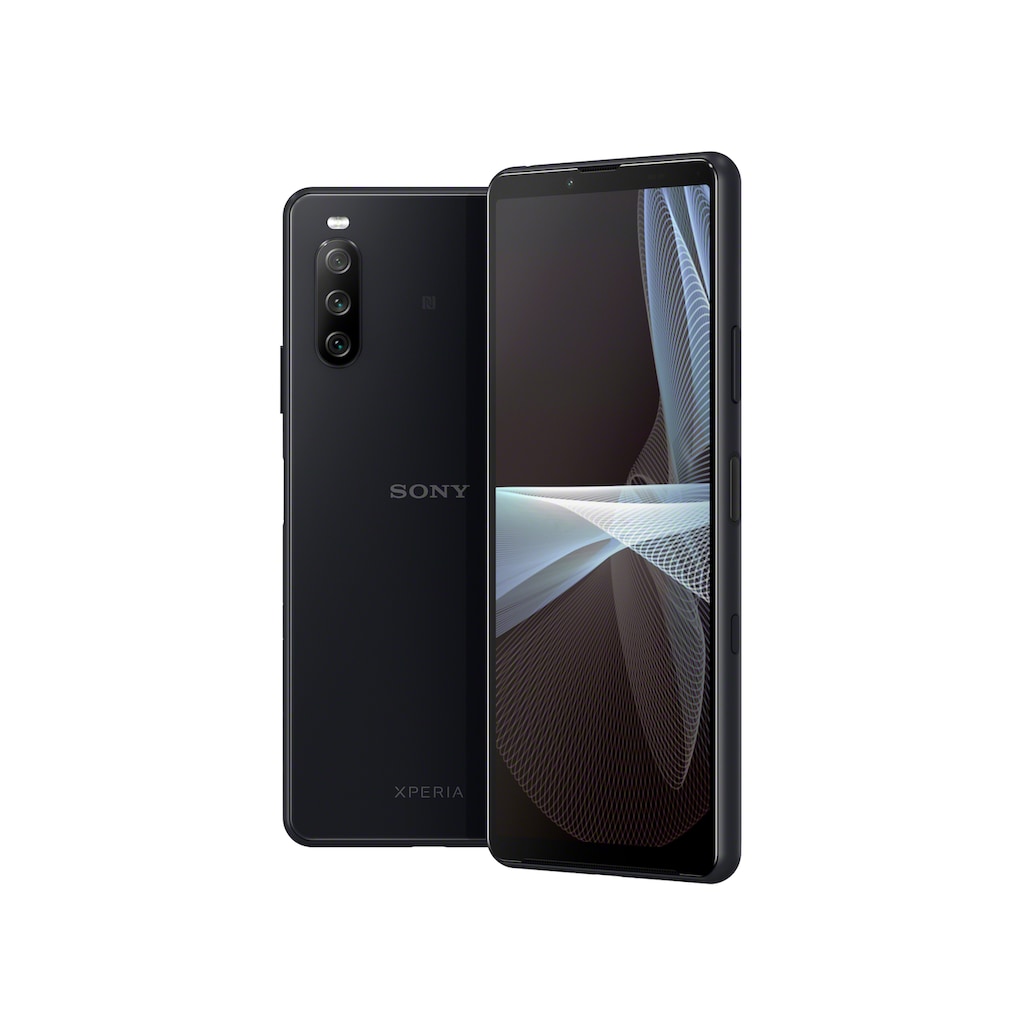 Sony Smartphone »Xperia 10 III«, schwarz, 15,24 cm/6 Zoll, 128 GB Speicherplatz, 8 MP Kamera