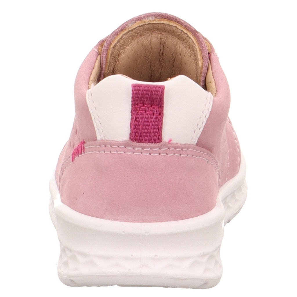 Superfit Lauflernschuh »BREEZE WMS: Mittel«, Sneaker, Schnürschuh, Babyschuh mit weichem Lederfutter