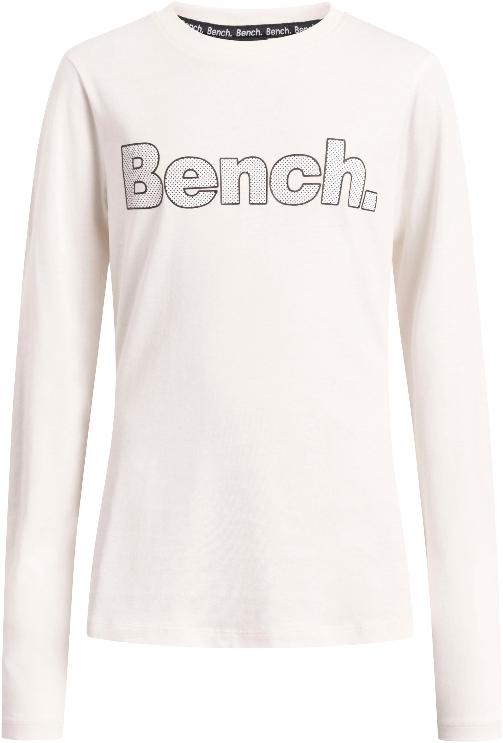 Bench. Langarmshirt »GEMMYG«, mit online kaufen | BAUR Logodruck