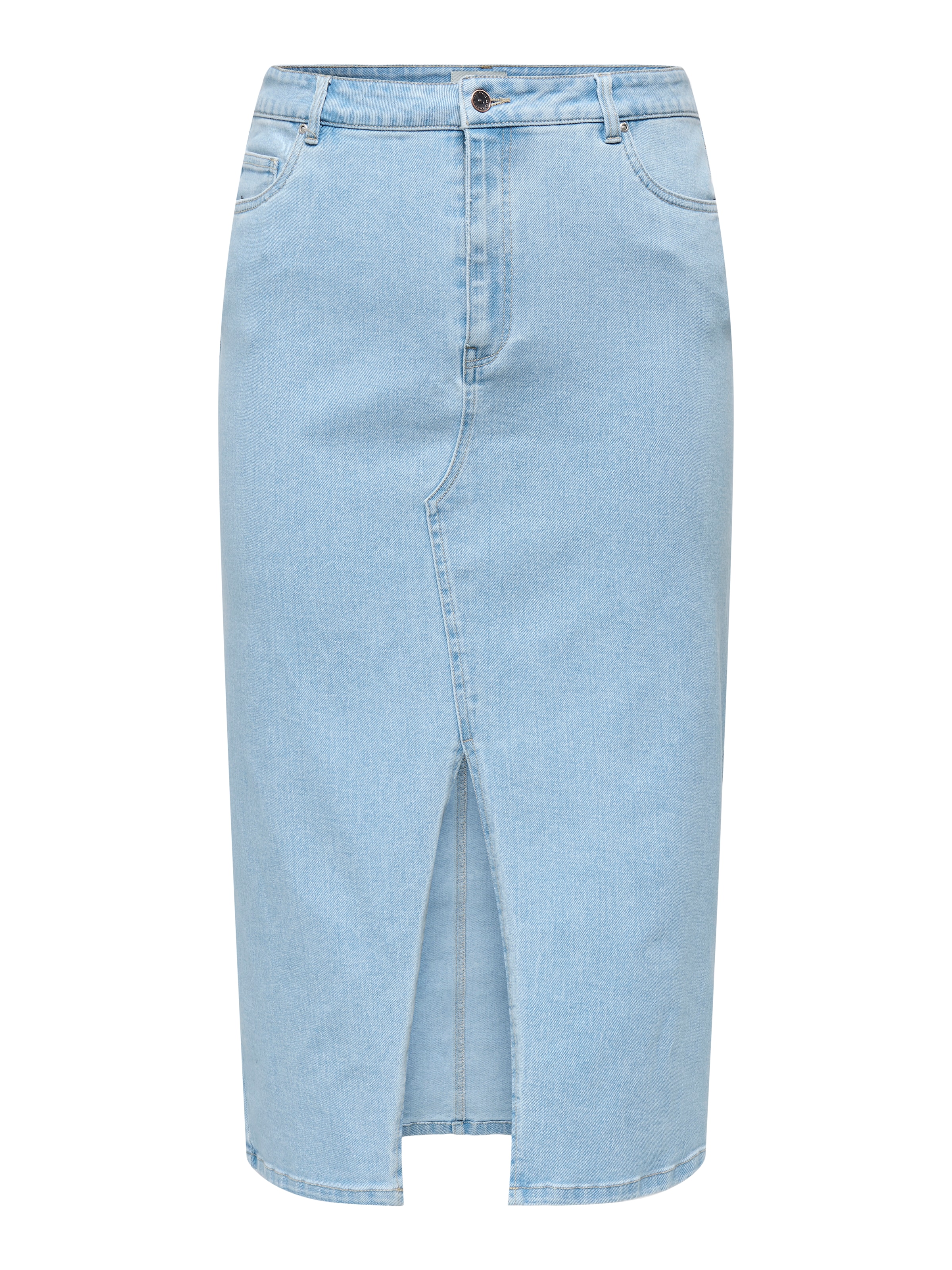 ONLY CARMAKOMA Jeansrock "CARSIRI FRONT SLIT SKIRT DNM GUA NOOS" günstig online kaufen