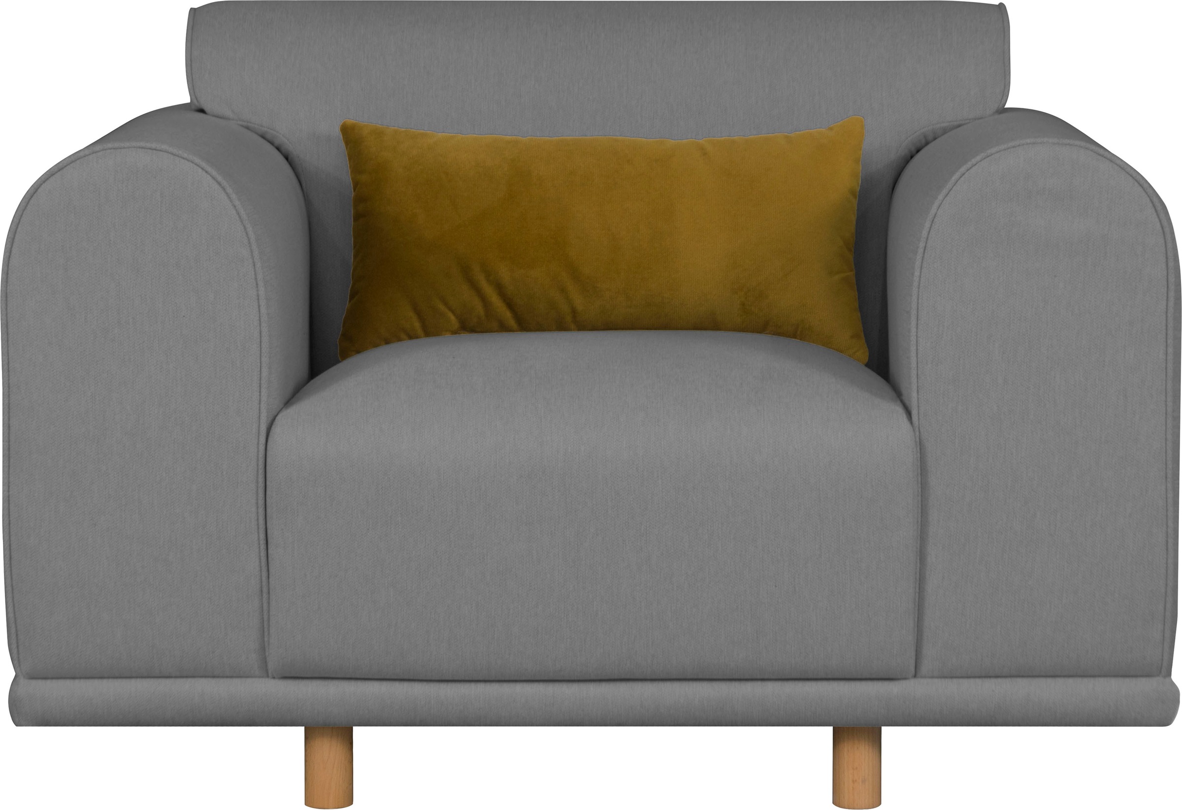 andas Loveseat »Maroon Sessel«, in skandinavischem Design, mit losem Kissen