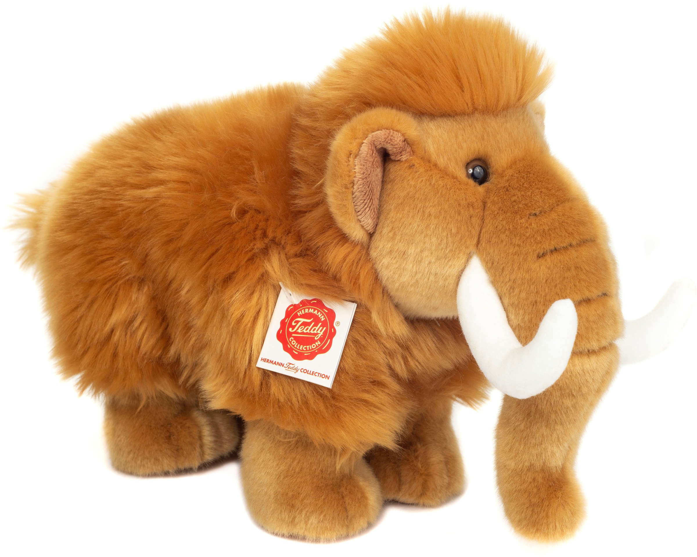 Teddys Rothenburg Kuschelter Mammut klen braun 23 cm Plüschmammut