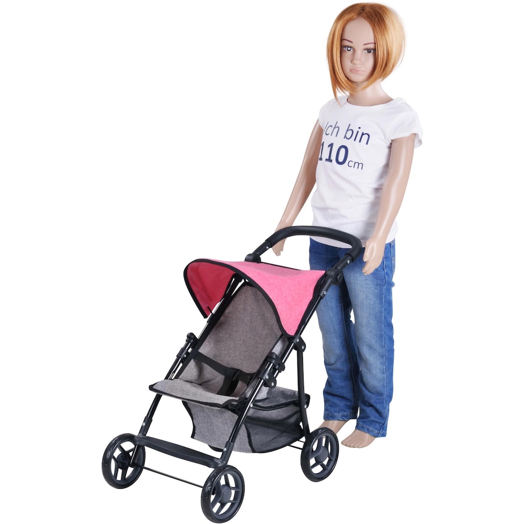 Knorrtoys® Puppenbuggy »Liba - Jeans Grey«