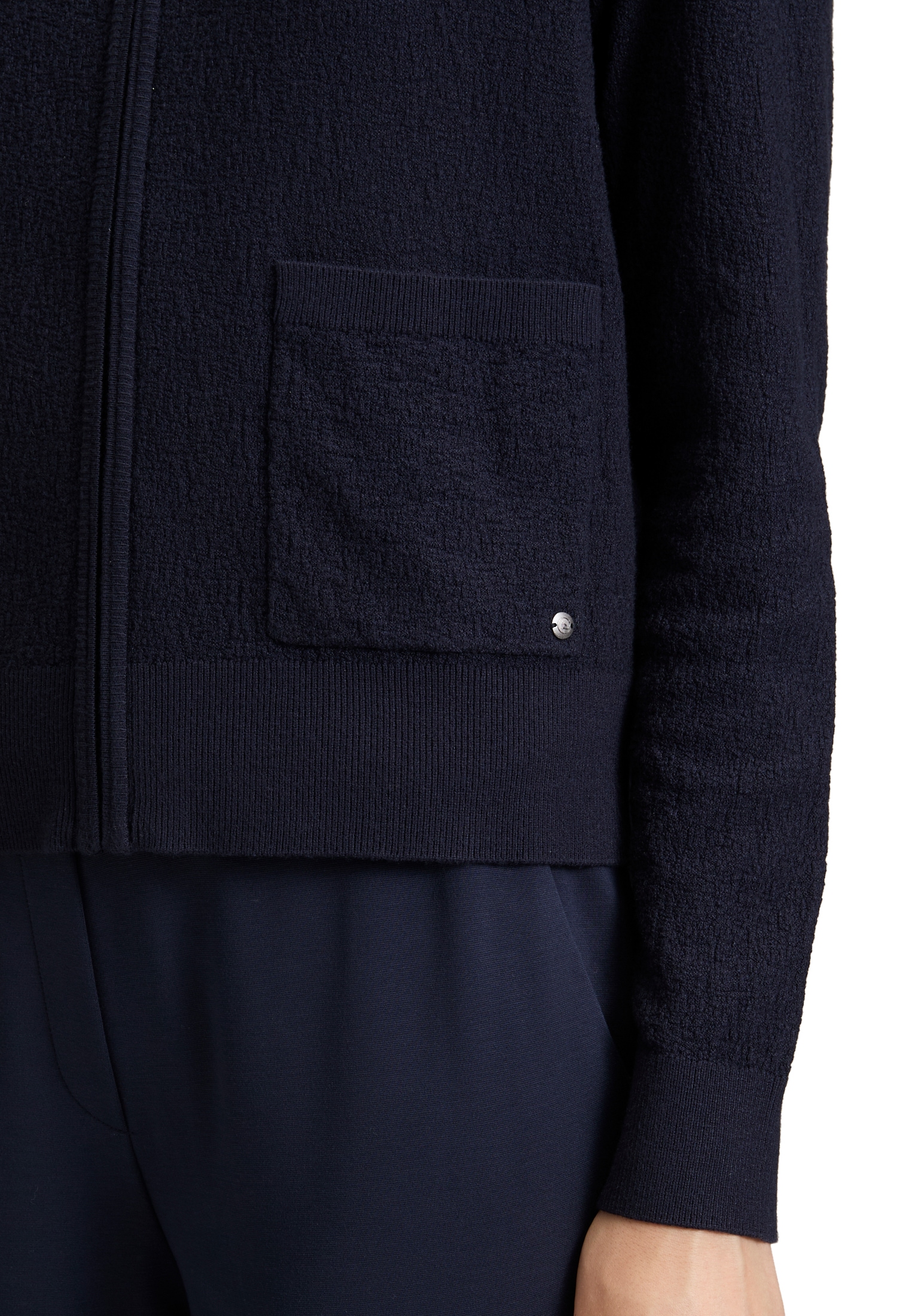 Betty&Co Strickjacke »Betty & Co Strick-Cardigan mit Reißverschluss«