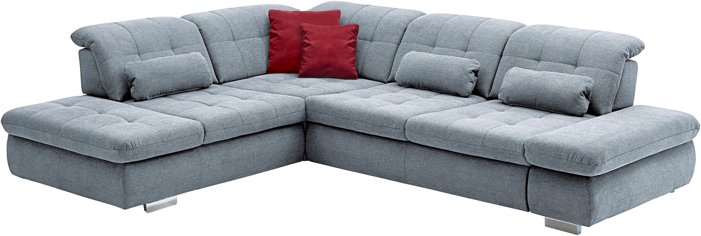 Die PlanBar Ecksofa »MP-IN17004 L-Form, Breite 323 cm, mit Kaltschaum-Polsterung« inkl. Sitztiefenverstellung, wahlweise weitere Funktionen