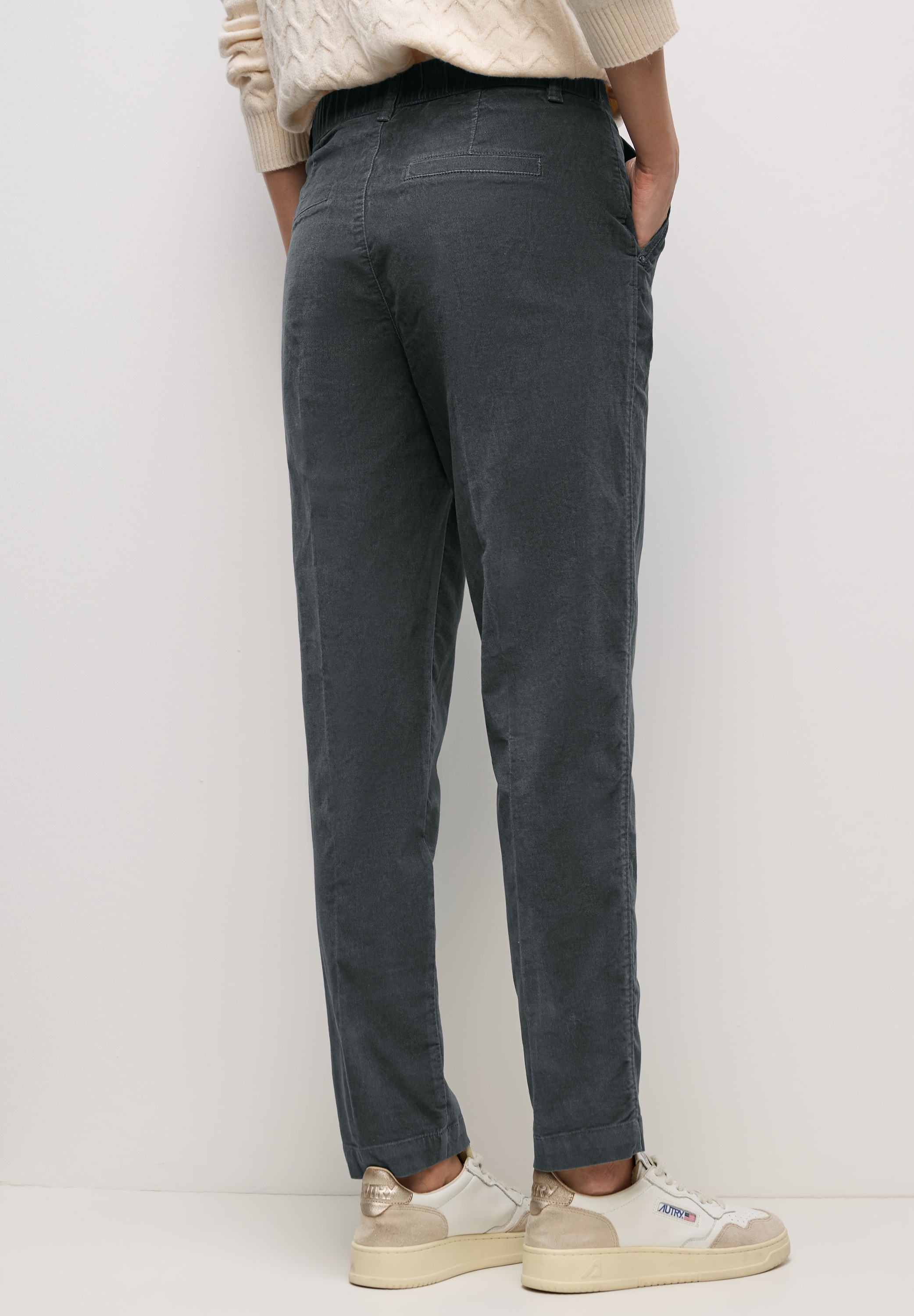 STREET ONE Chinohose "Velvet", mit Taschen günstig online kaufen
