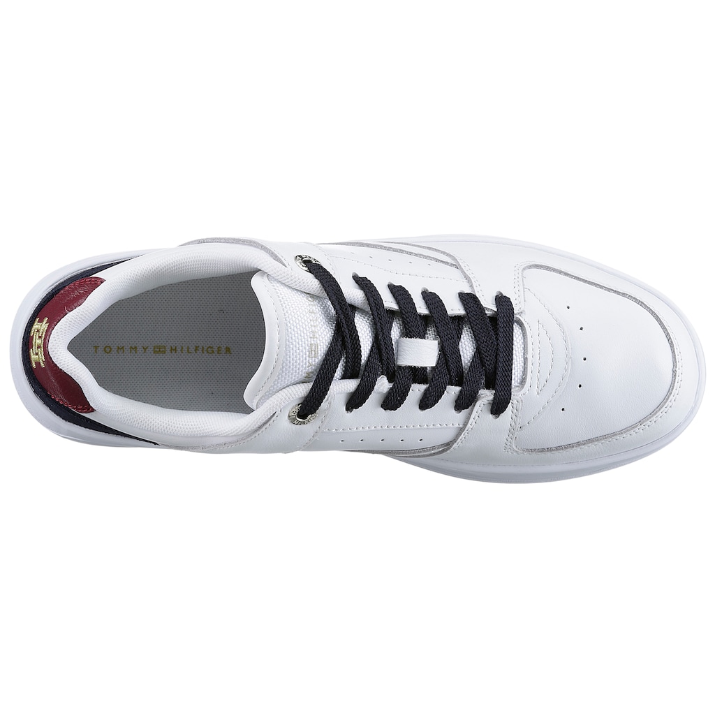 Tommy Hilfiger Plateausneaker »LEATHER BASKET SNEAKER«