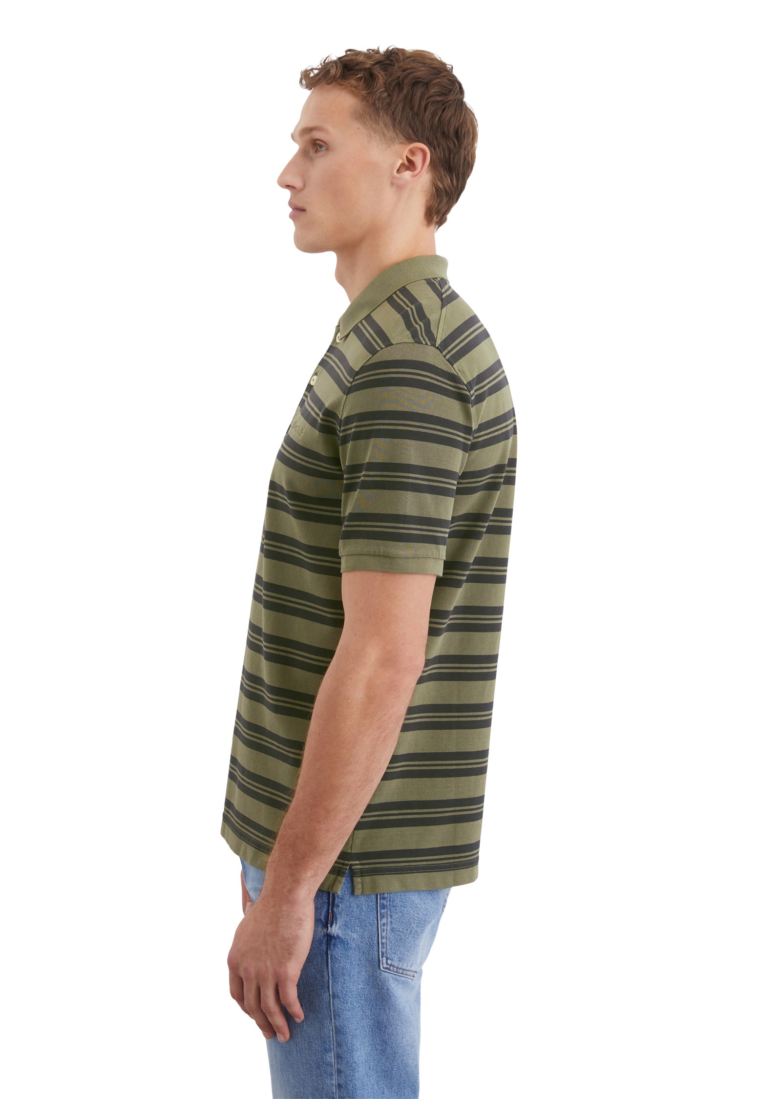 Marc O'Polo Poloshirt »aus Bio-Baumwoll-Piqué«