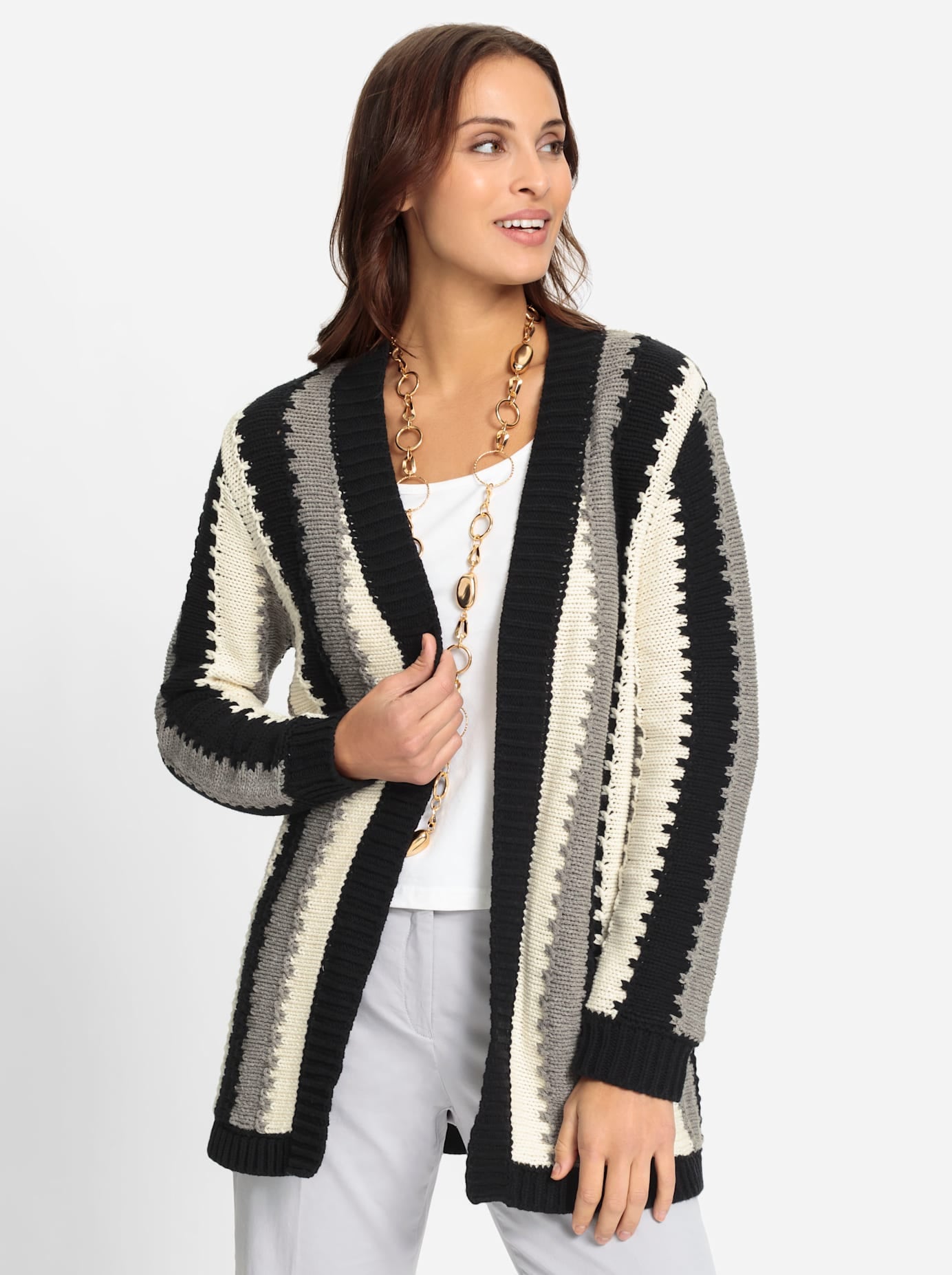 Inspirationen Longstrickjacke