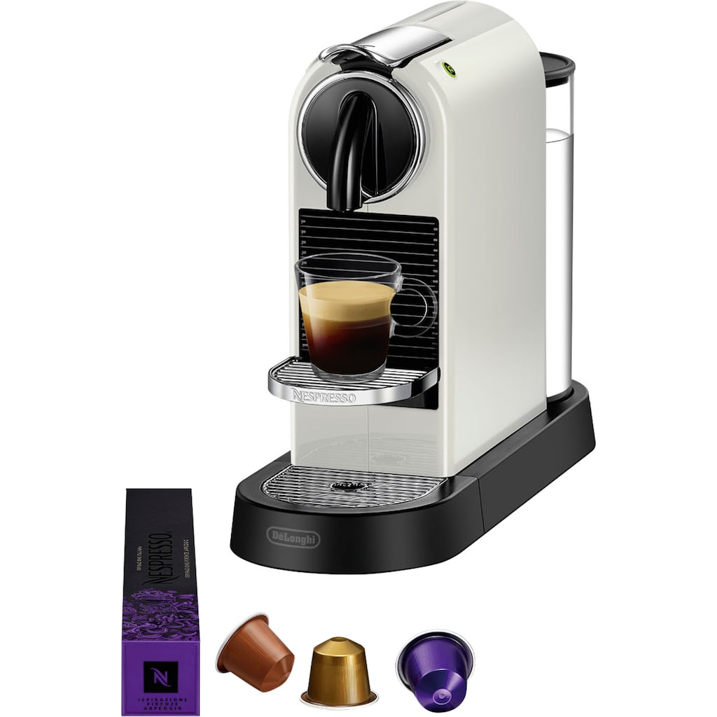 Nespresso Kapselmaschine »CITIZ EN 167.W von DeLonghi, White«