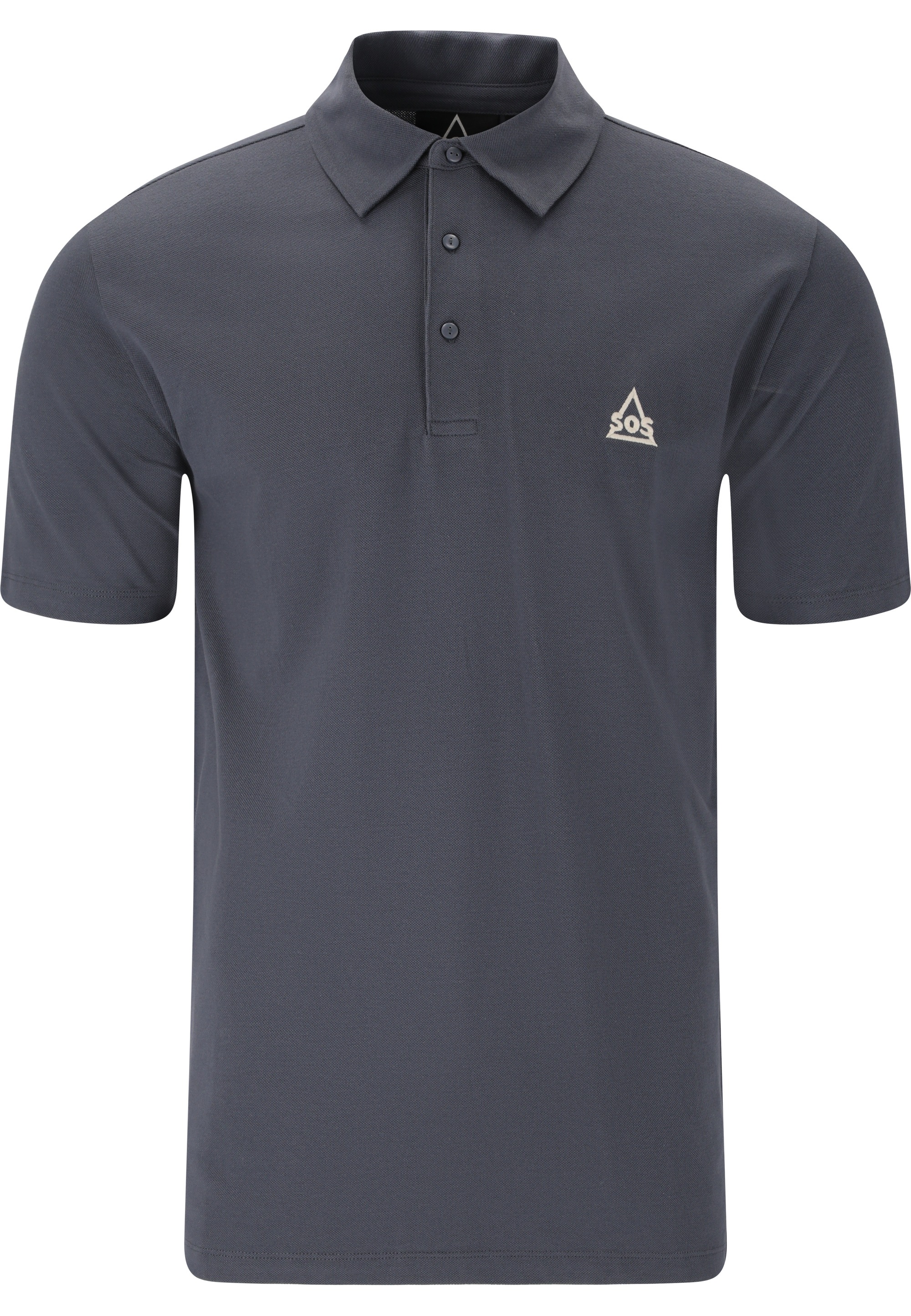 SOS Langarm-Poloshirt »Monviso«, in unwiderstehlich weicher Qualität