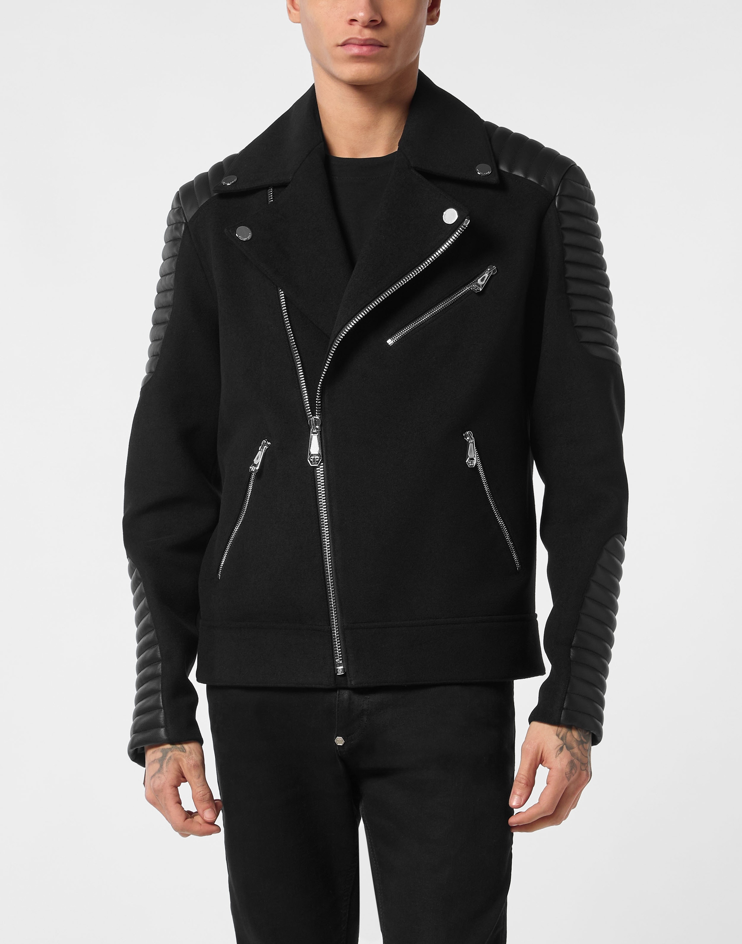 PHILIPP PLEIN Bikerjacke »Biker-Jacke«