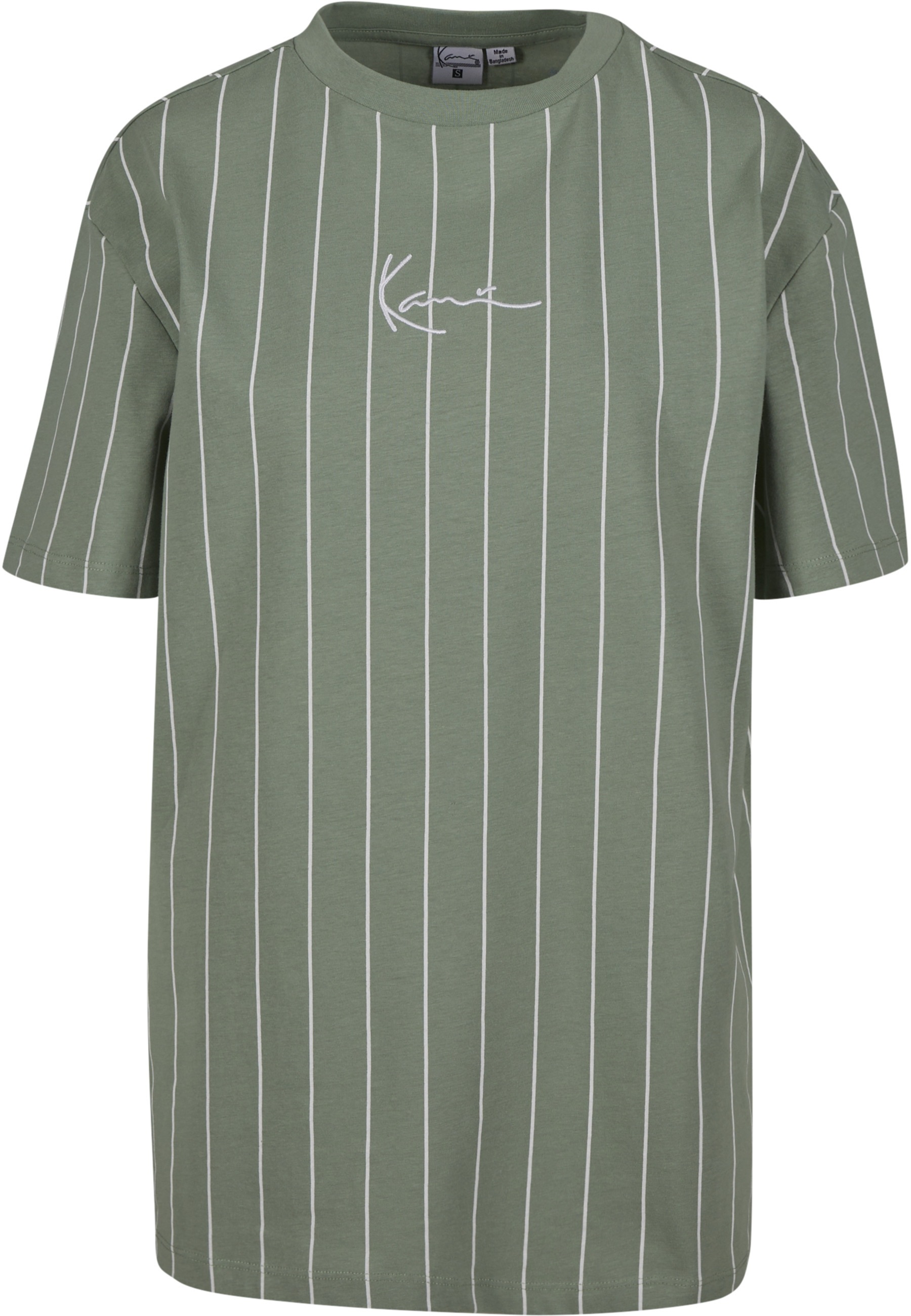 Karl Kani T-Shirt "Karl Kani Small Signature Essential Pinstripe OS Tee" 1 Stk.