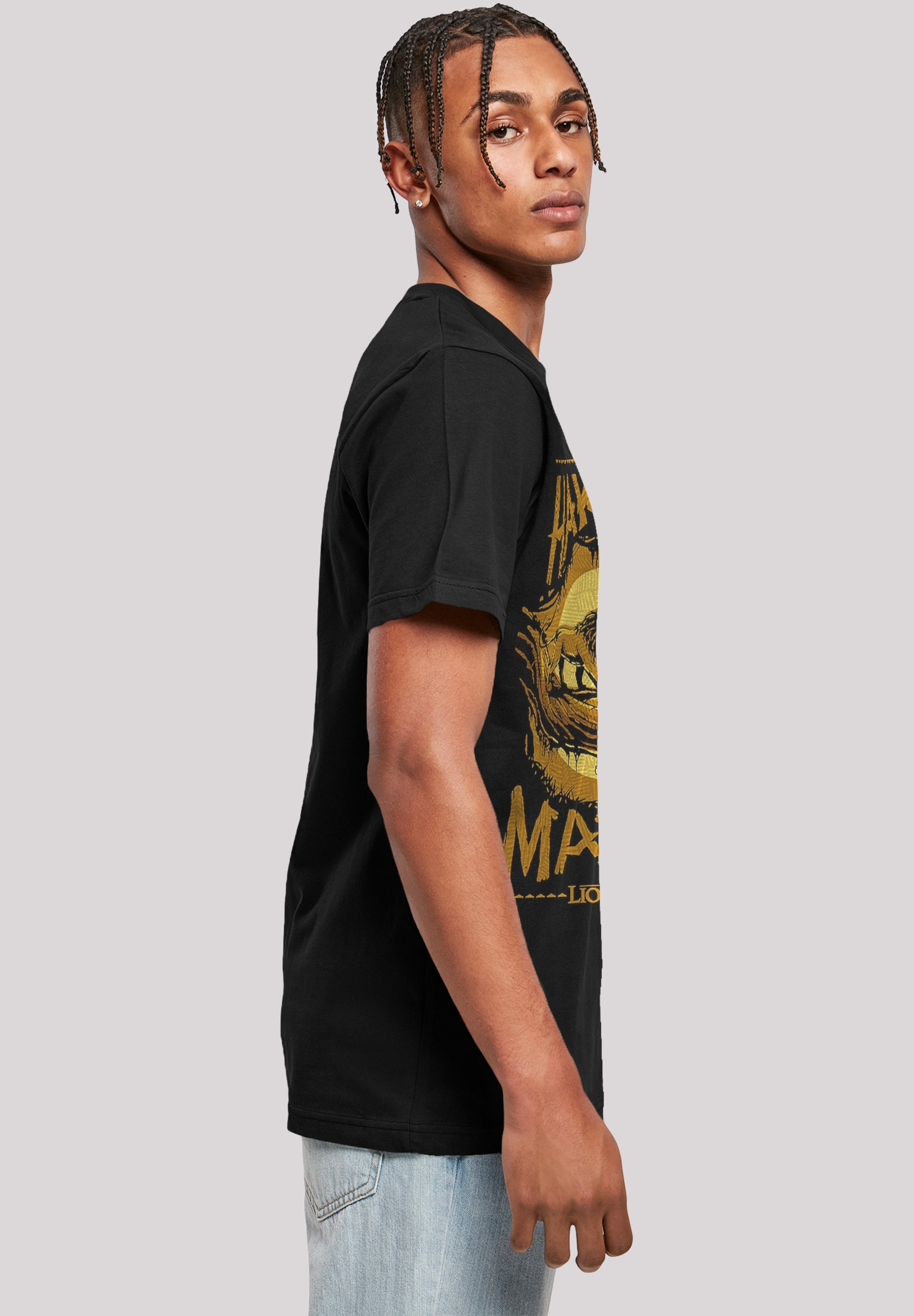 F4NT4STIC T-Shirt »König der Löwen Hakuna Matata«, Print