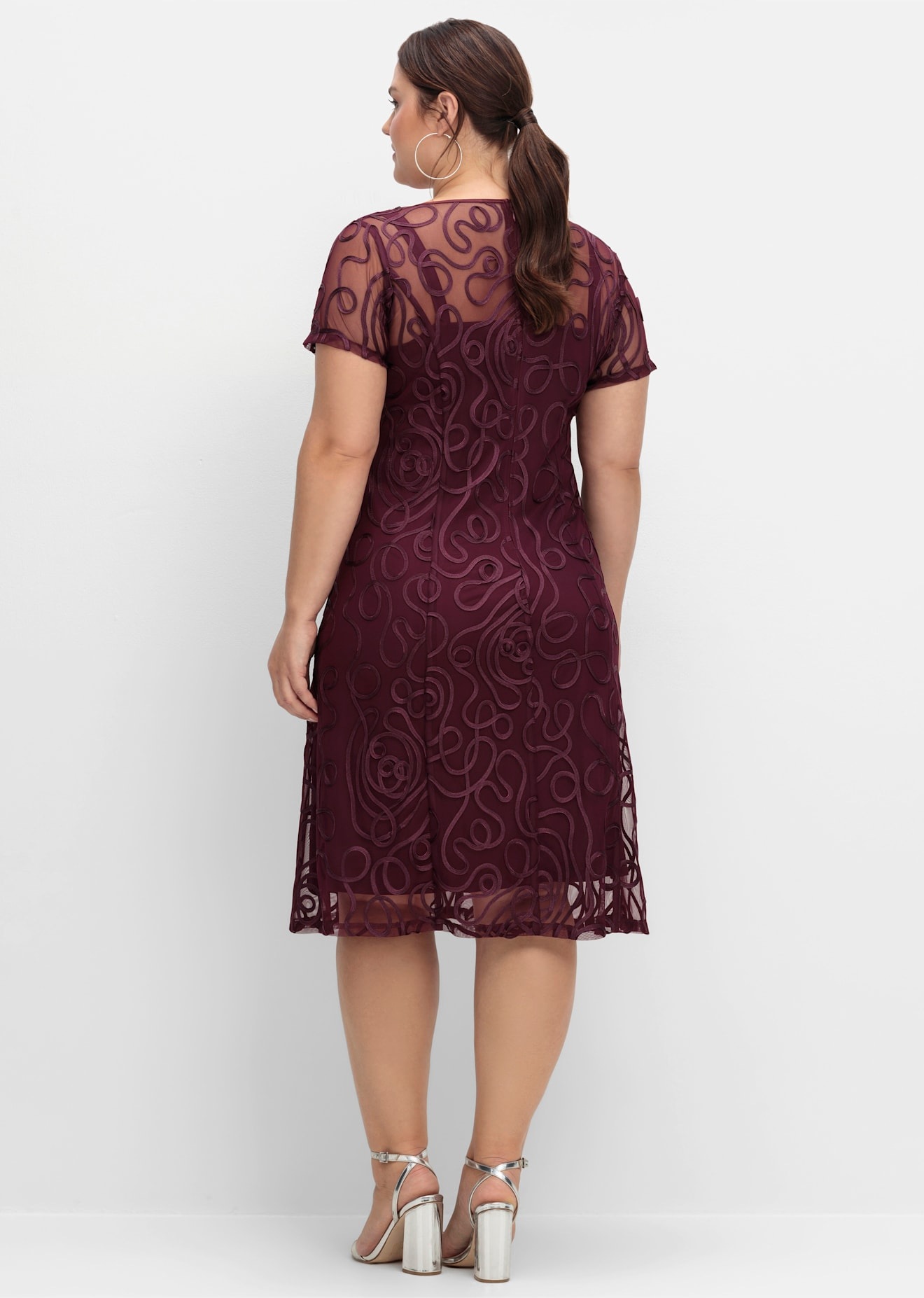 Sheego Spitzenkleid "Spitzenkleid" günstig online kaufen