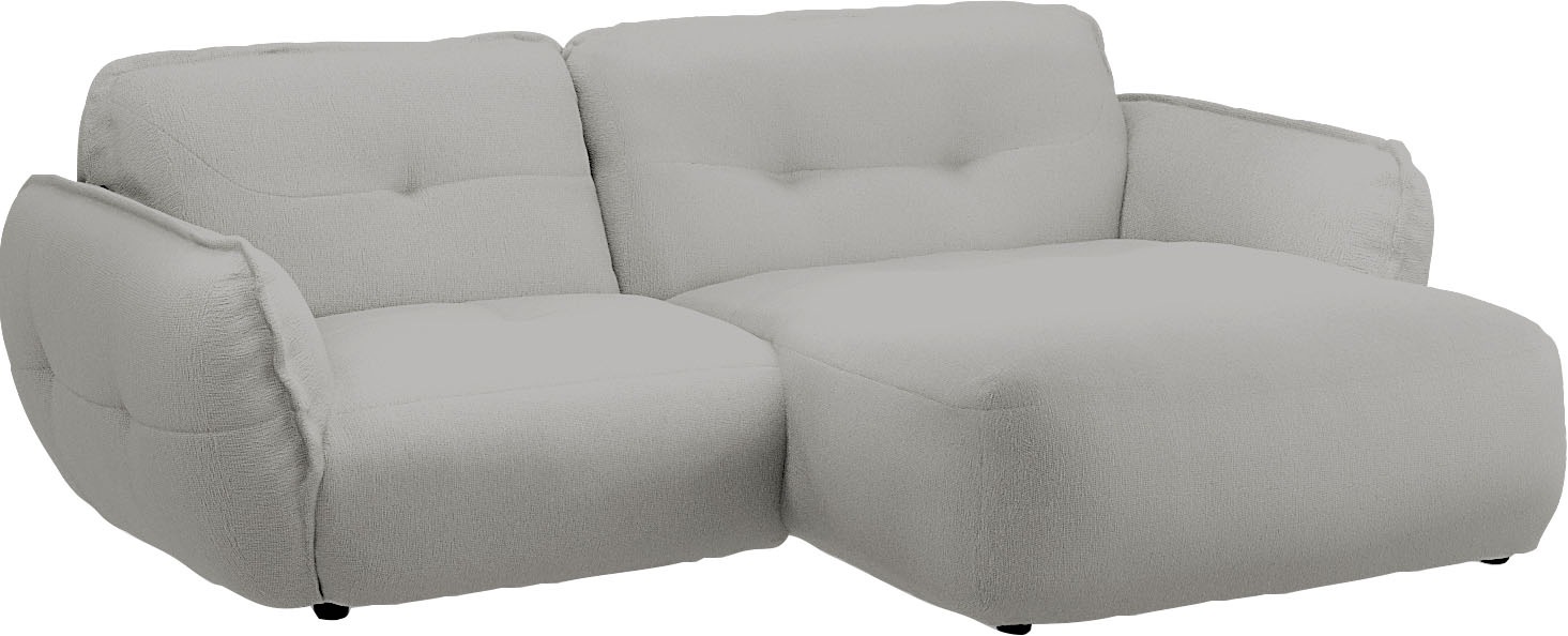 BETYPE Ecksofa »Be Fluffy«, Softes Sitzgefühl, moderne Kedernaht, hochwertiger Bezug