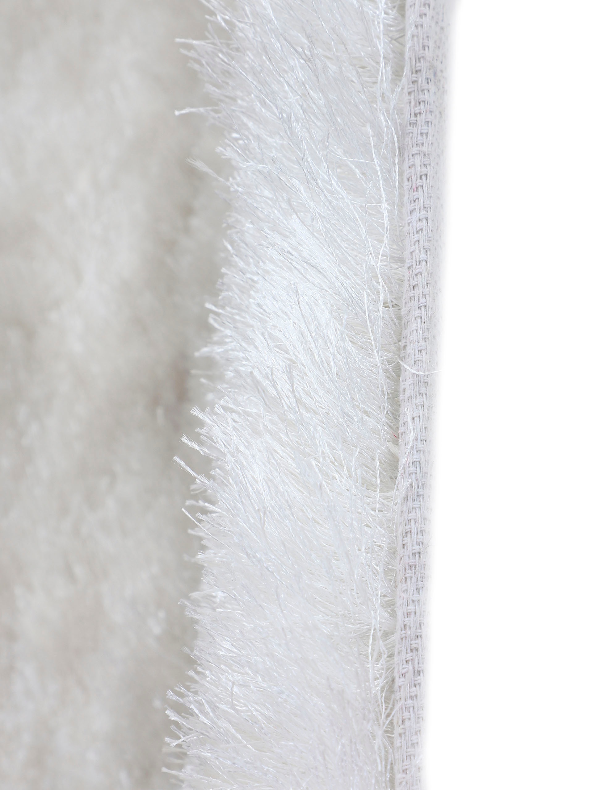 carpetfine Hochflor-Teppich »Breeze«, rund, 45 mm Höhe, besonders weich mit leichtem Glanz Garn, Wohnzimmer