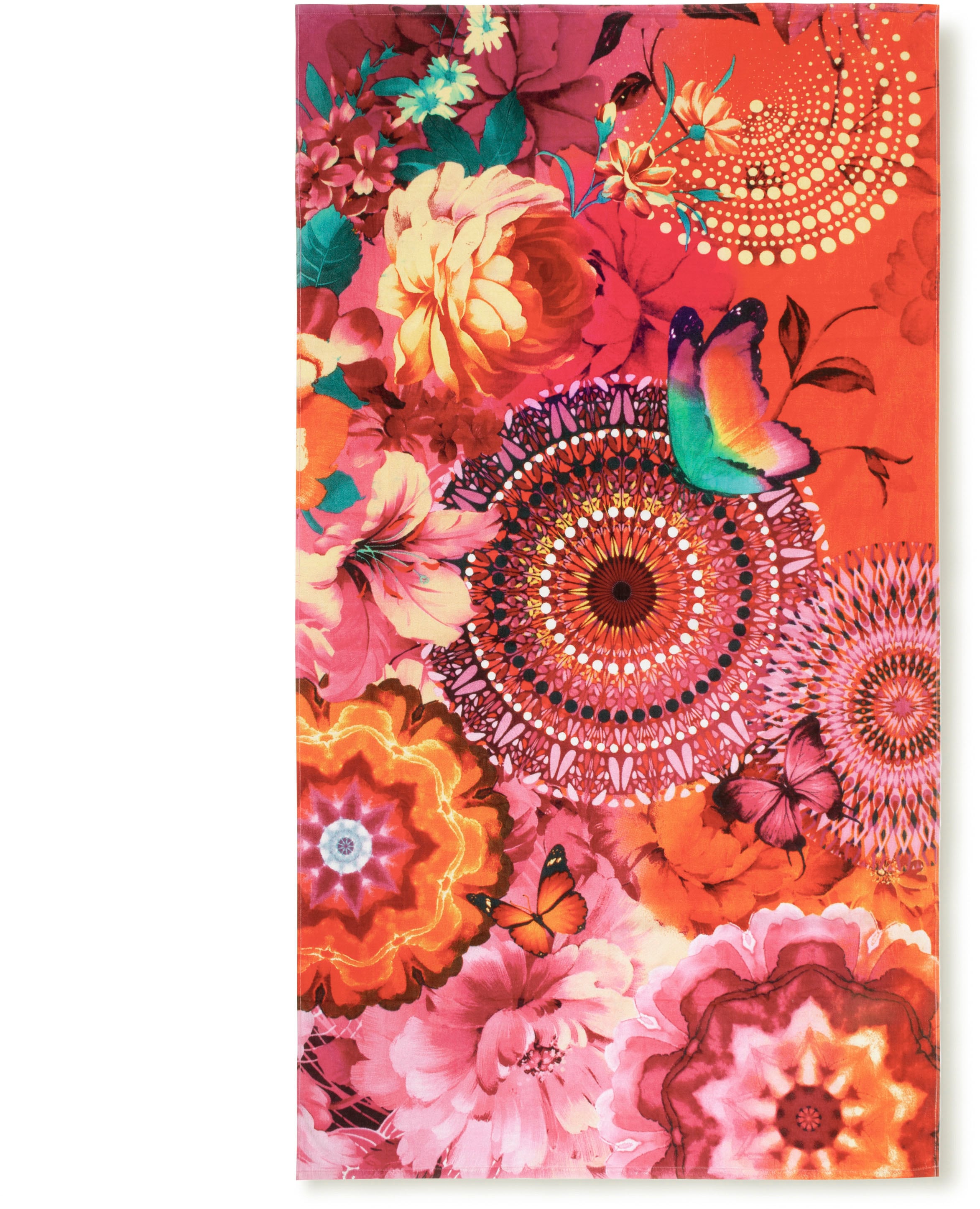 hip Strandtuch "Ziva" Baumwolle, Velours, 100x180, Weich, Strand, Erwachsen günstig online kaufen