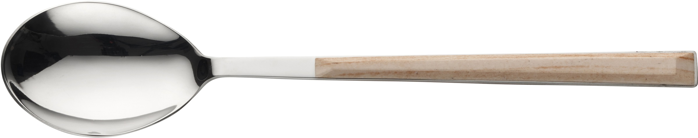PINTINOX Kaffeelöffel "Sushi Moka" Edelstahl 18/0 mit ABS Kunststoffgriff in Holzoptik