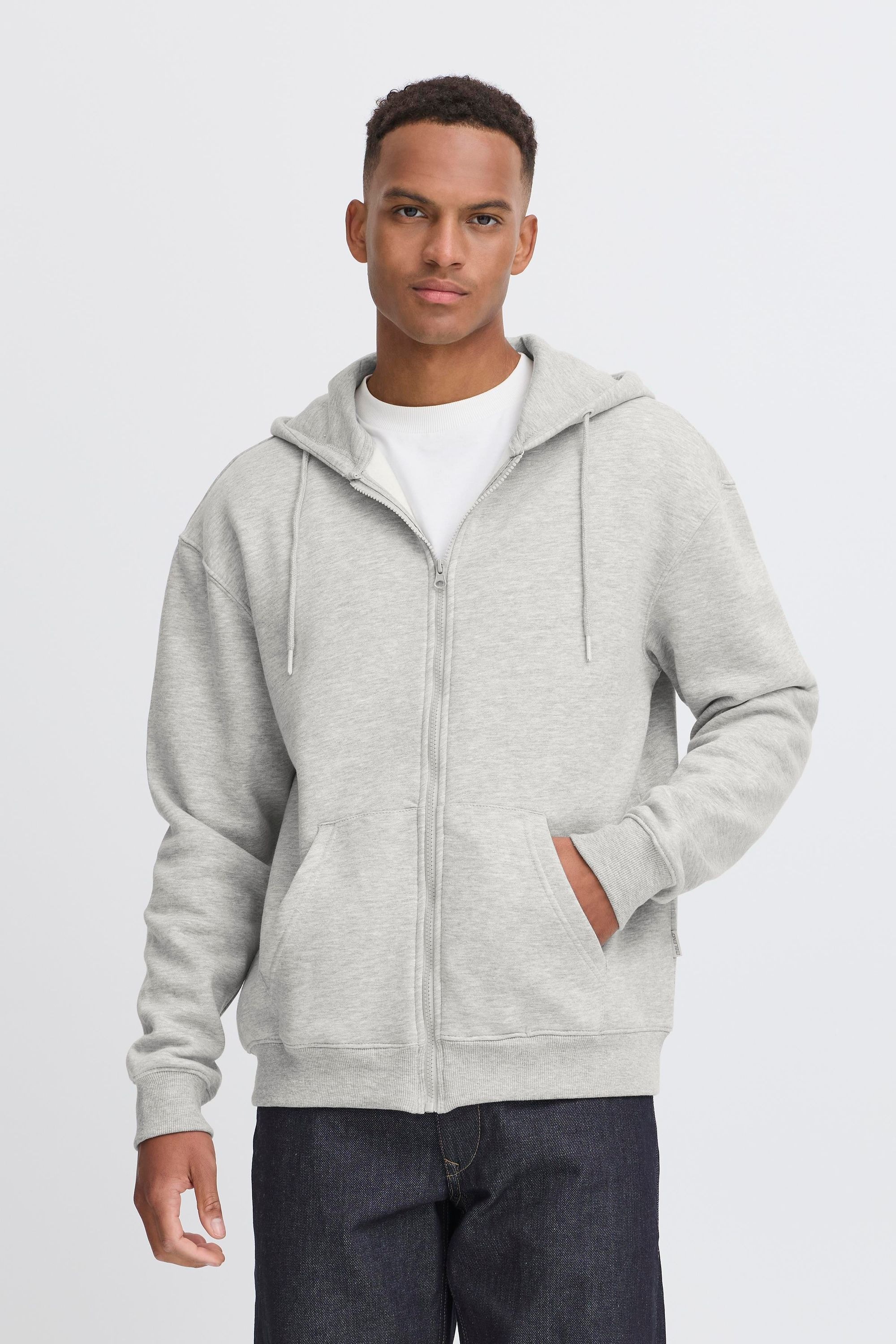 Blend Strickpullover »Kapuzenfleecejacke BHJUSTE«