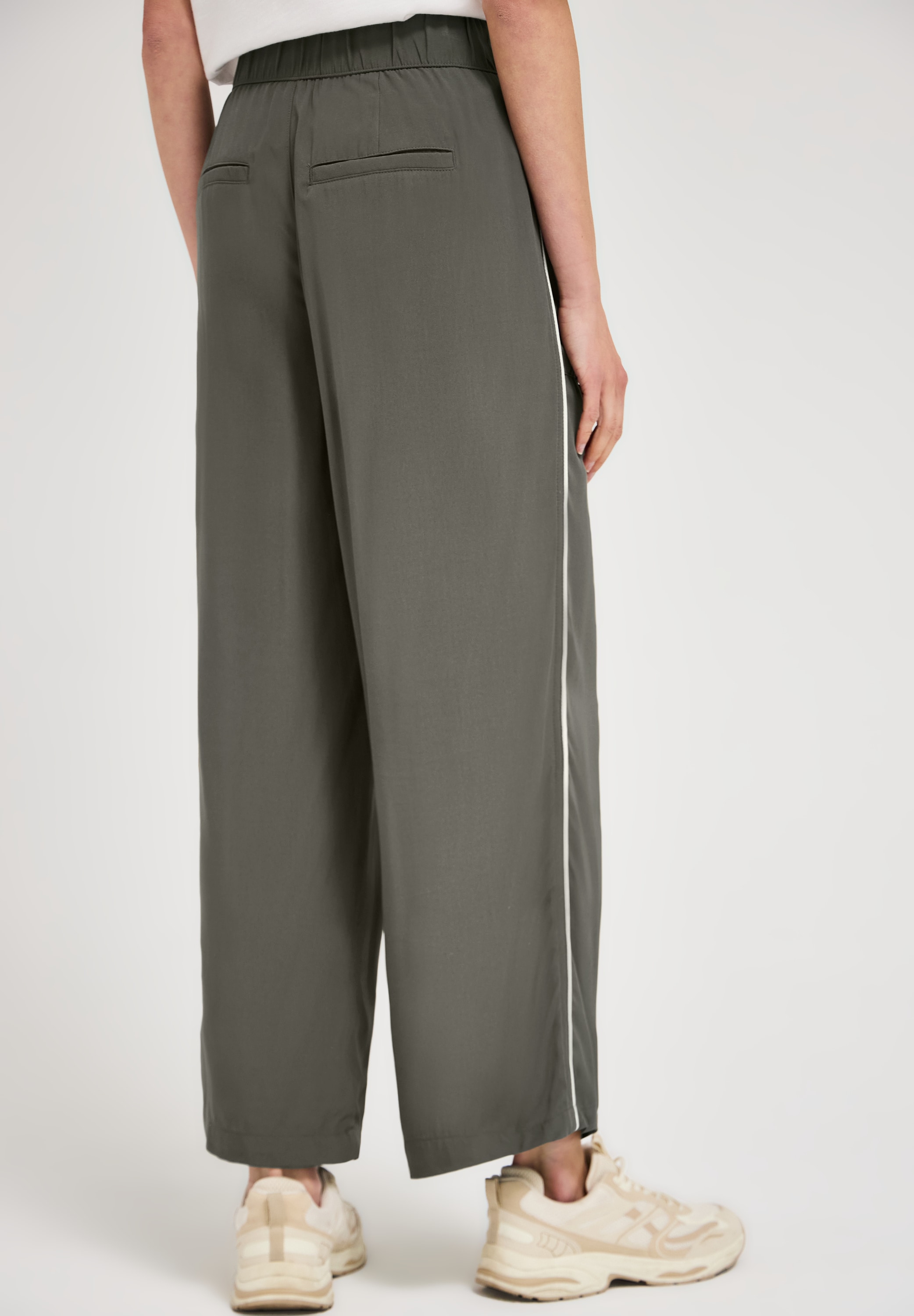 STREET ONE STUDIO Culotte  satinierte Viskose