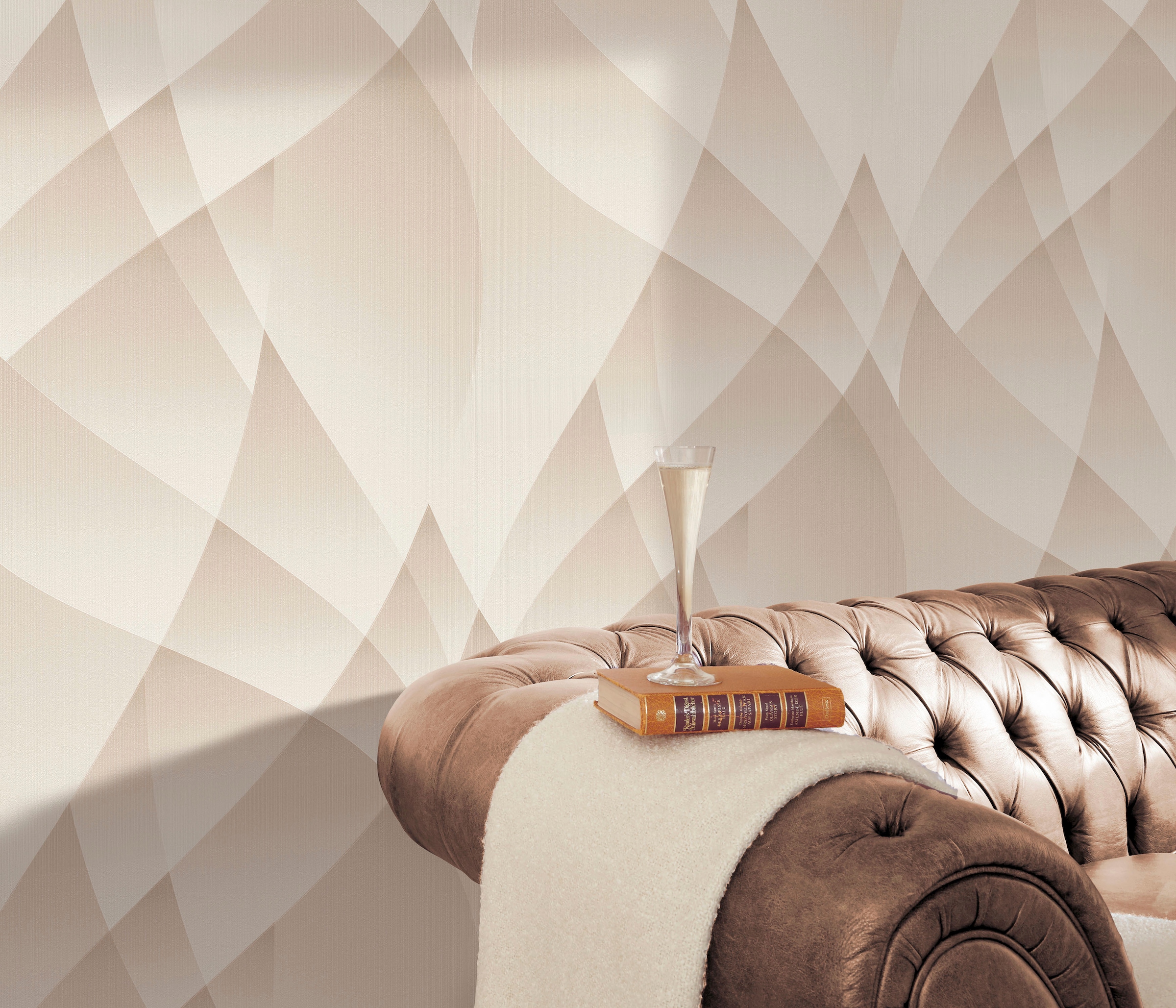 Fashion for walls Vliestapete »Lumina«, geometrisch, Phthalate frei