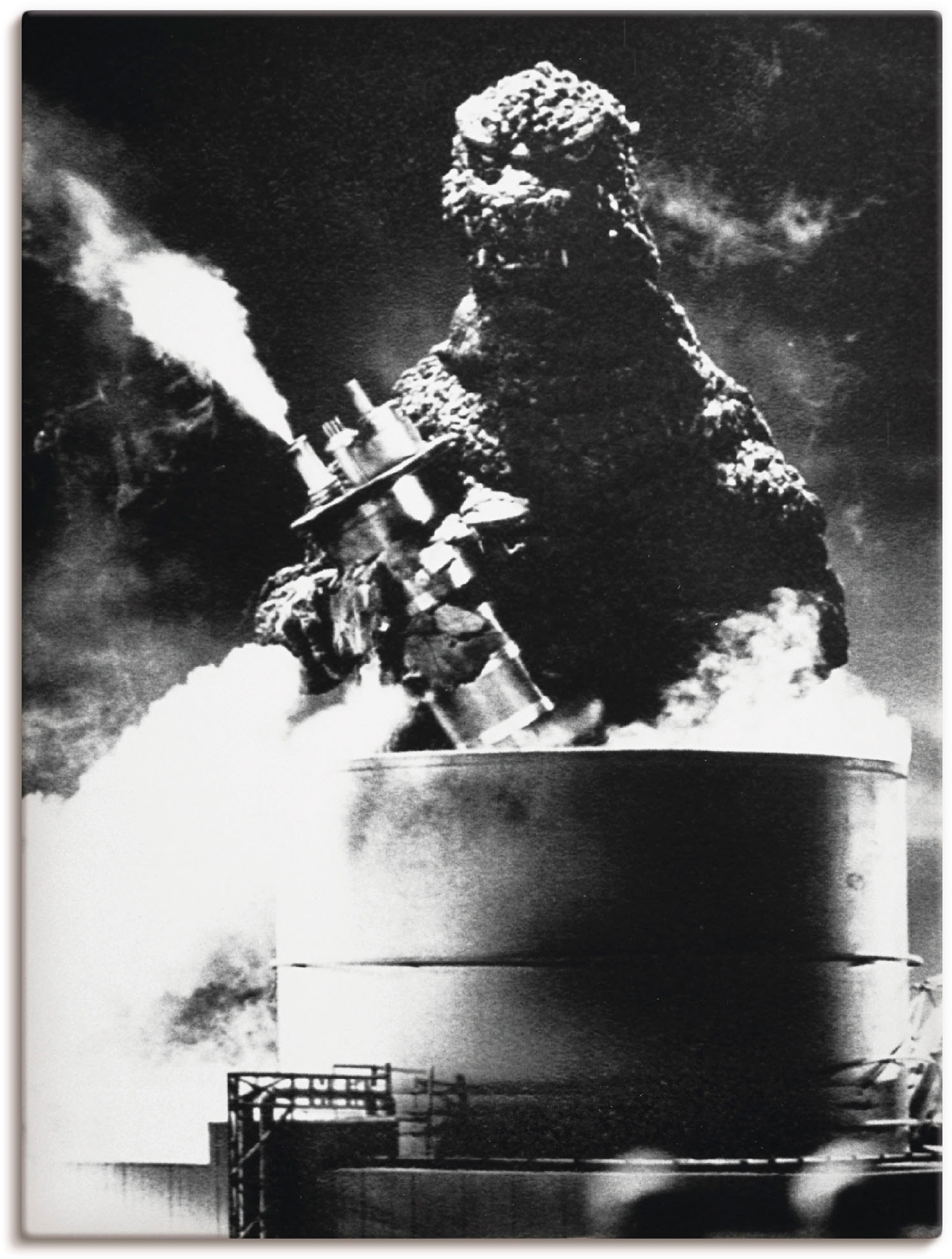 Artland Wandbild "Godzilla III" Film 1 Stk. tlg. als Leinwandbild, Poster i günstig online kaufen