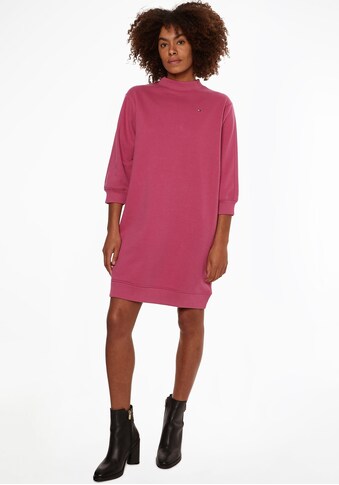Tommy Hilfiger Shirtkleid »REG FLEECE MCK-NK SHORT DRESS«, in Basicform kaufen