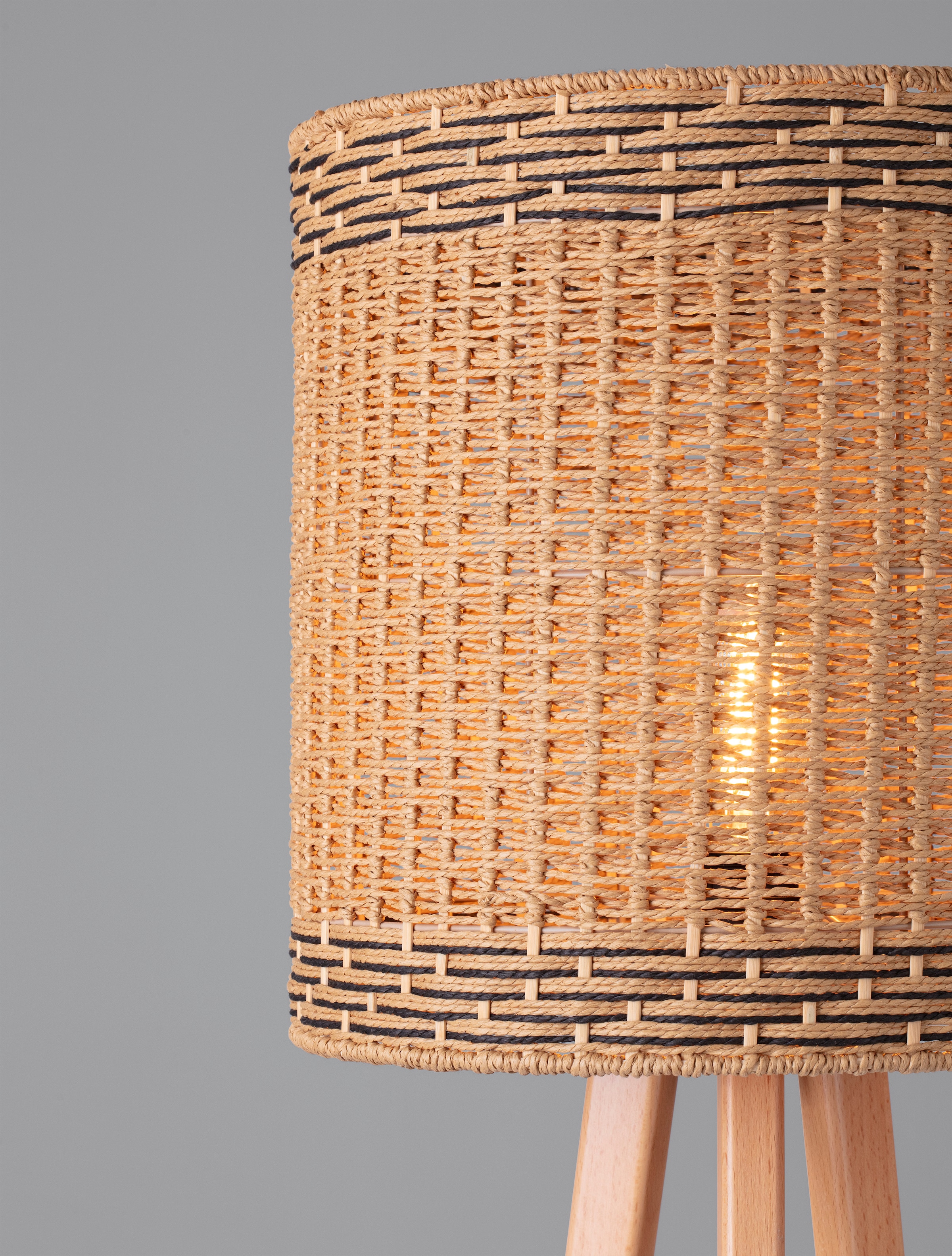 Nova Luce Stehlampe »PLETTE«, 2 flammig
