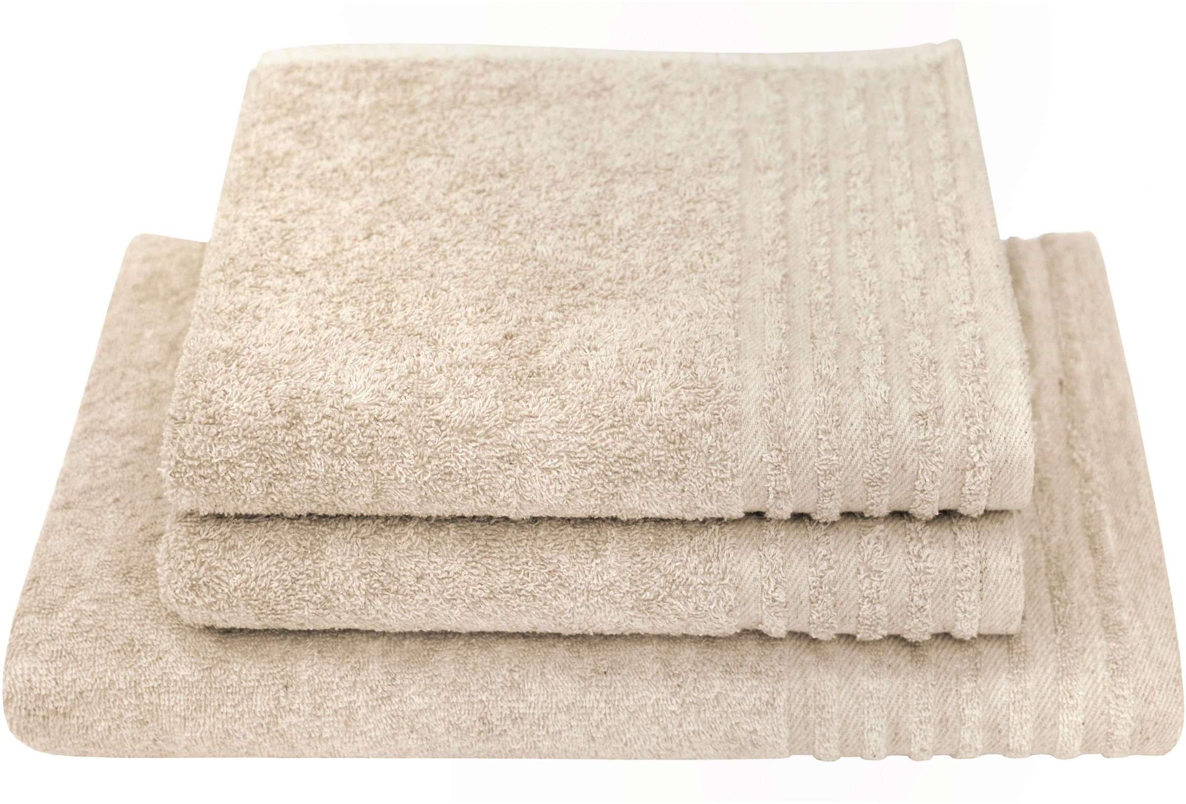 Dyckhoff Handtuch Set "Deep Harmony Energy" Set 3 Stk. Frottier 15% Hanf; 2 günstig online kaufen