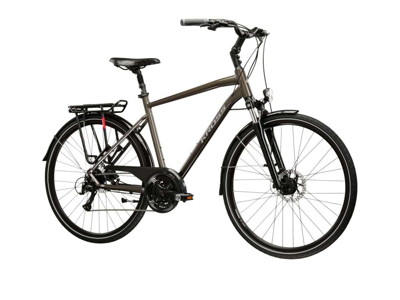 Kross Trekkingrad »Trans 4.0 braun« 24 Gang Shimano ACERA M3020 Schaltwerk Kettenschaltung