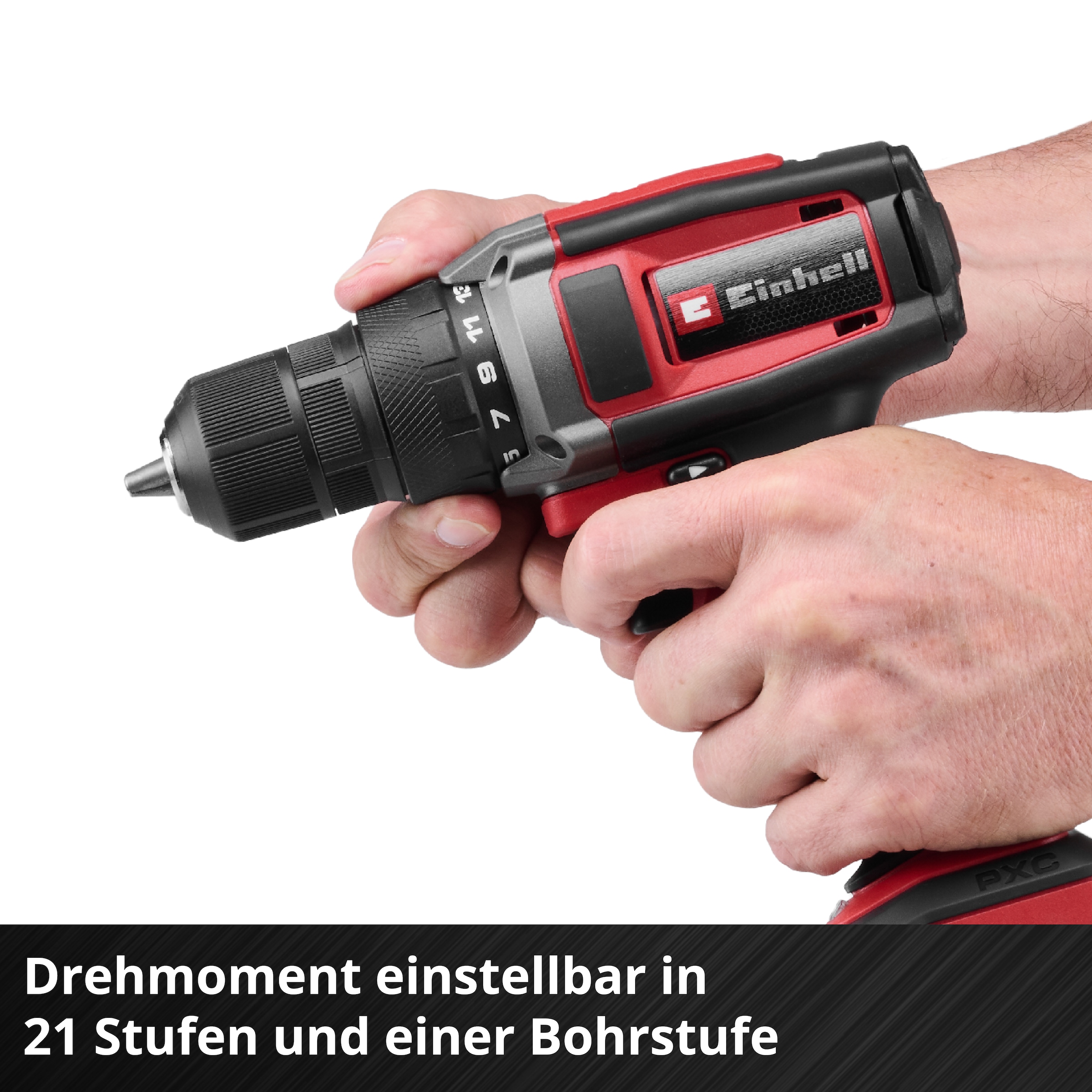 Einhell Akku-Bohrschrauber »TC-CD 18/38 (1x2,5Ah)« 4 tlg. mit Akku und Ladegerät