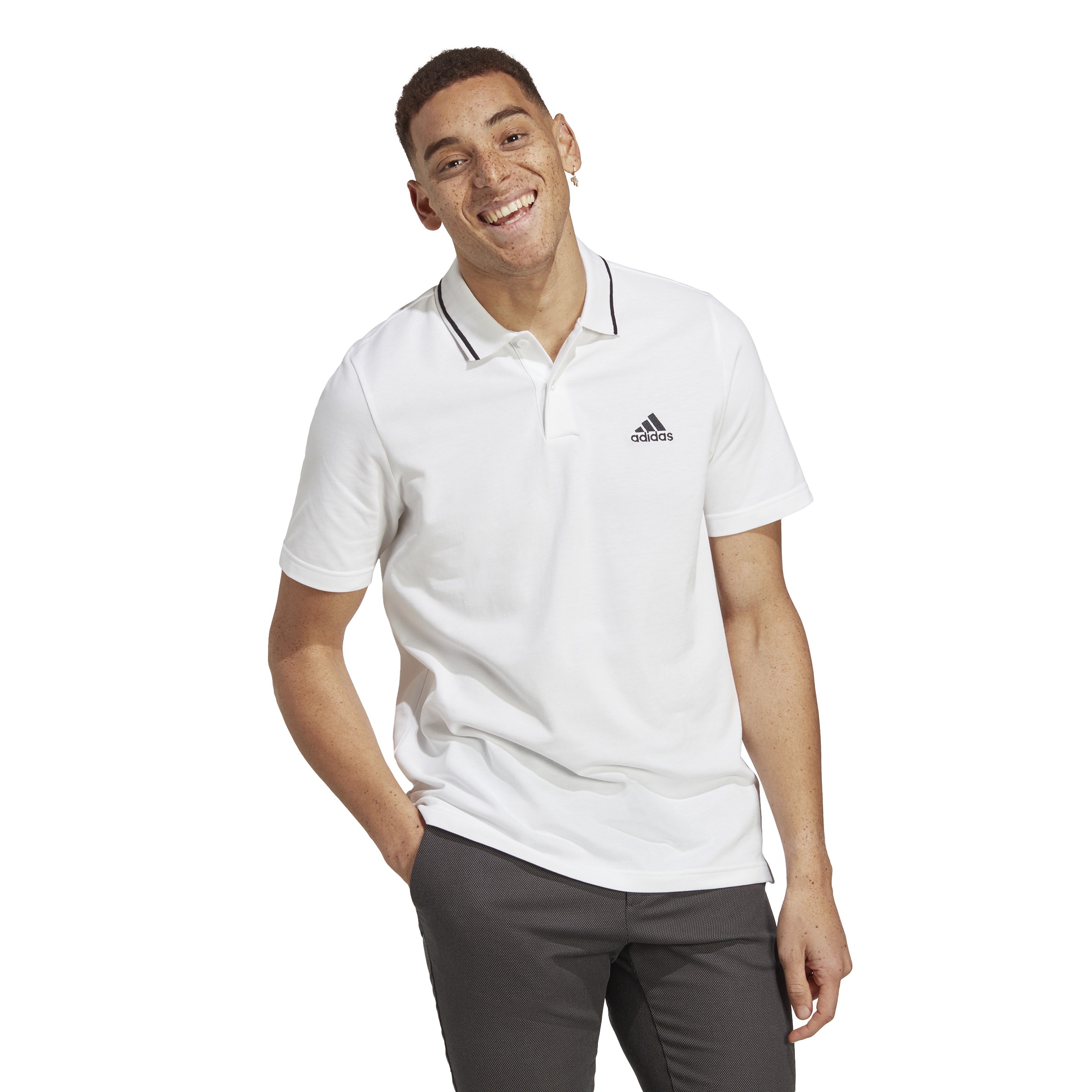 adidas Sportswear Poloshirt »ESSENTIALS PIQUÉ SMALL LOGO«