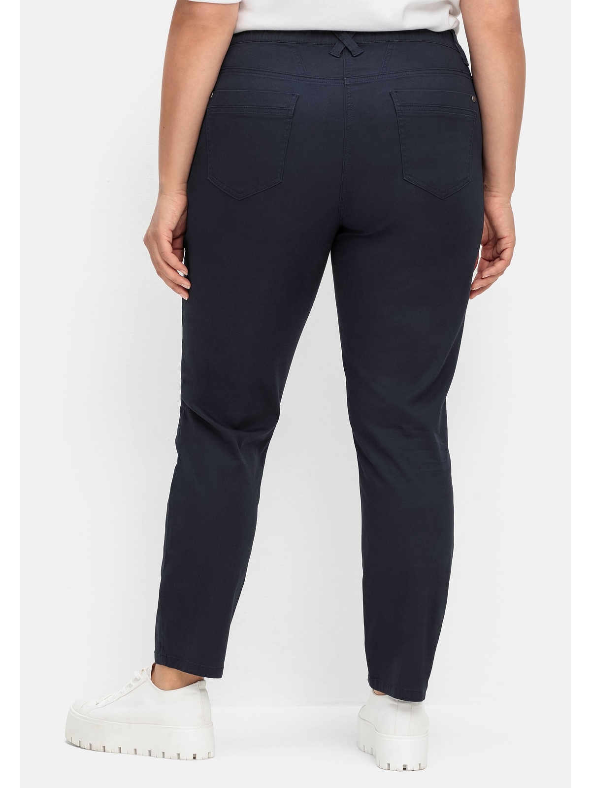 Sheego Stretch-Hose »Große Größen«, im Curvy-Schnitt PIA, mit Gummibund