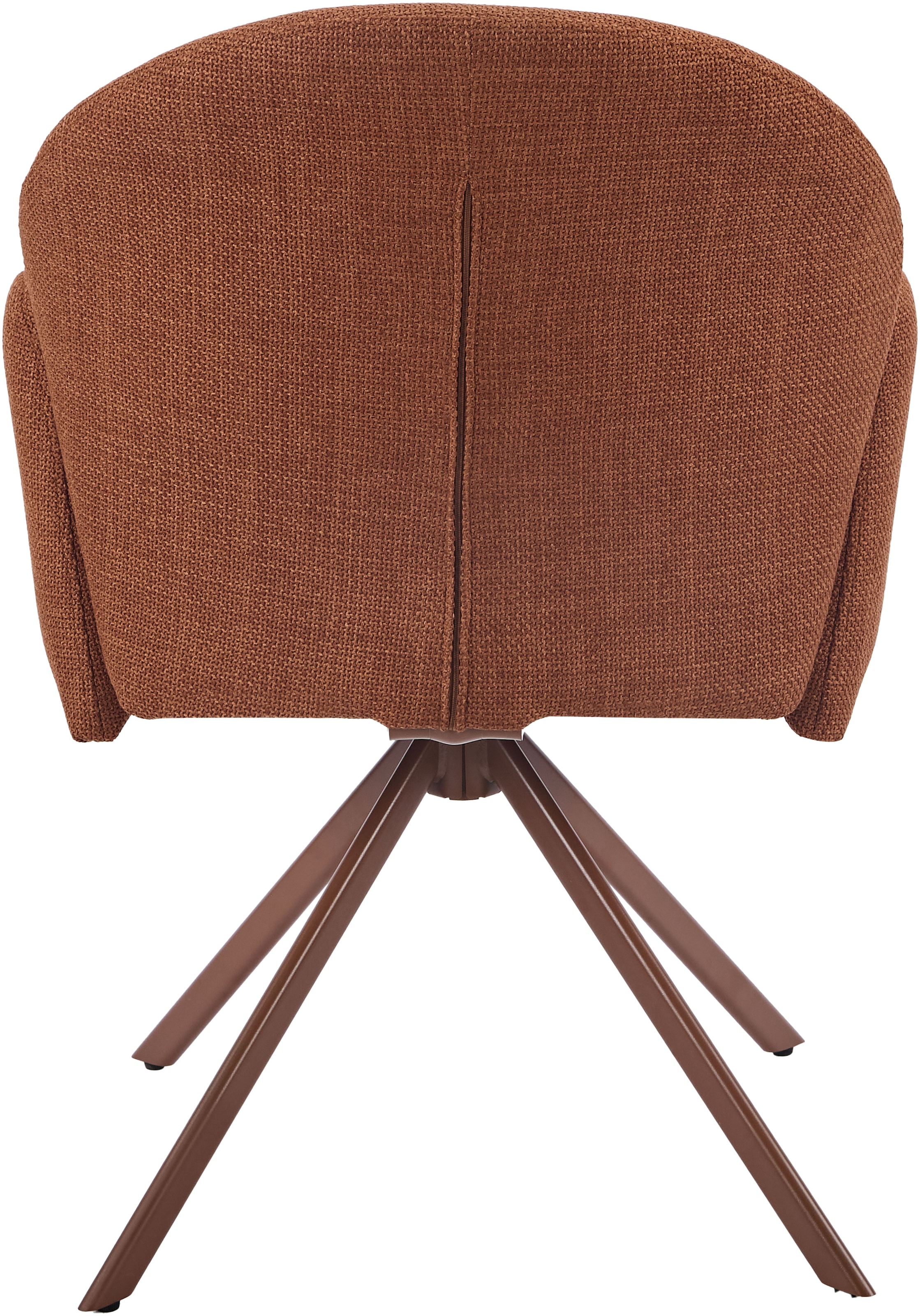 HELA Armlehnstuhl »HOLLY« (Set) 2 Stk.360° drehbar, Armlehnen, Gestell angepasst, Swing Back Komfortrücken