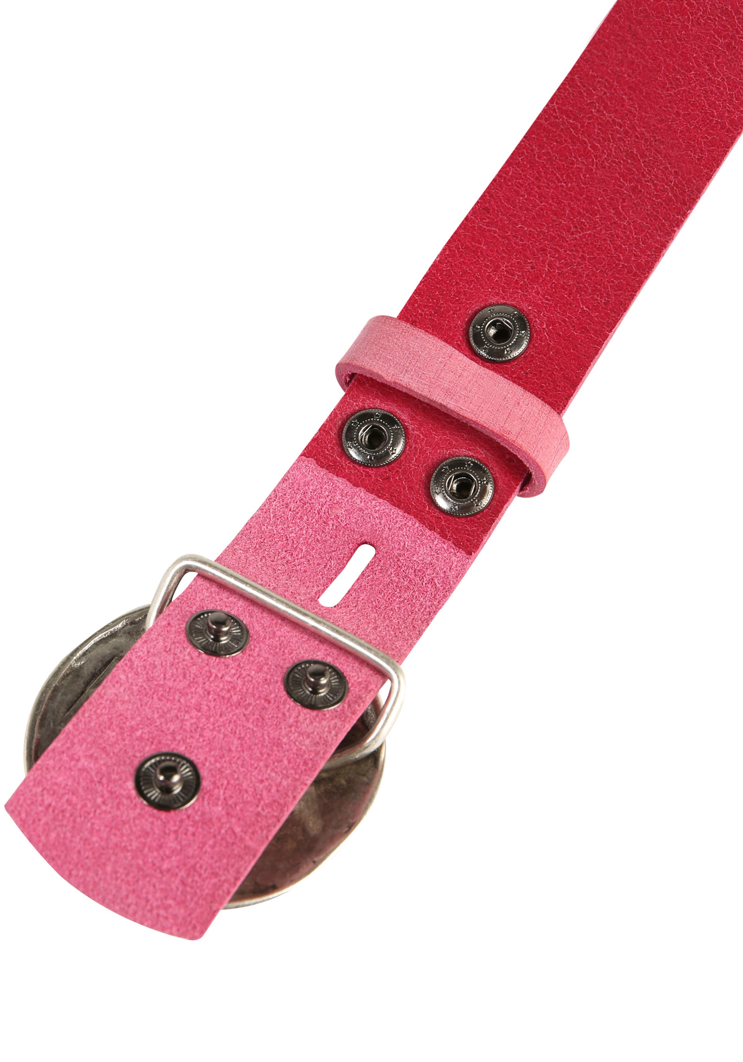 Thumbnail - Rettungsring Gürtel Ledergürtel mit austauschbarer Schließe "Seegras Rund"