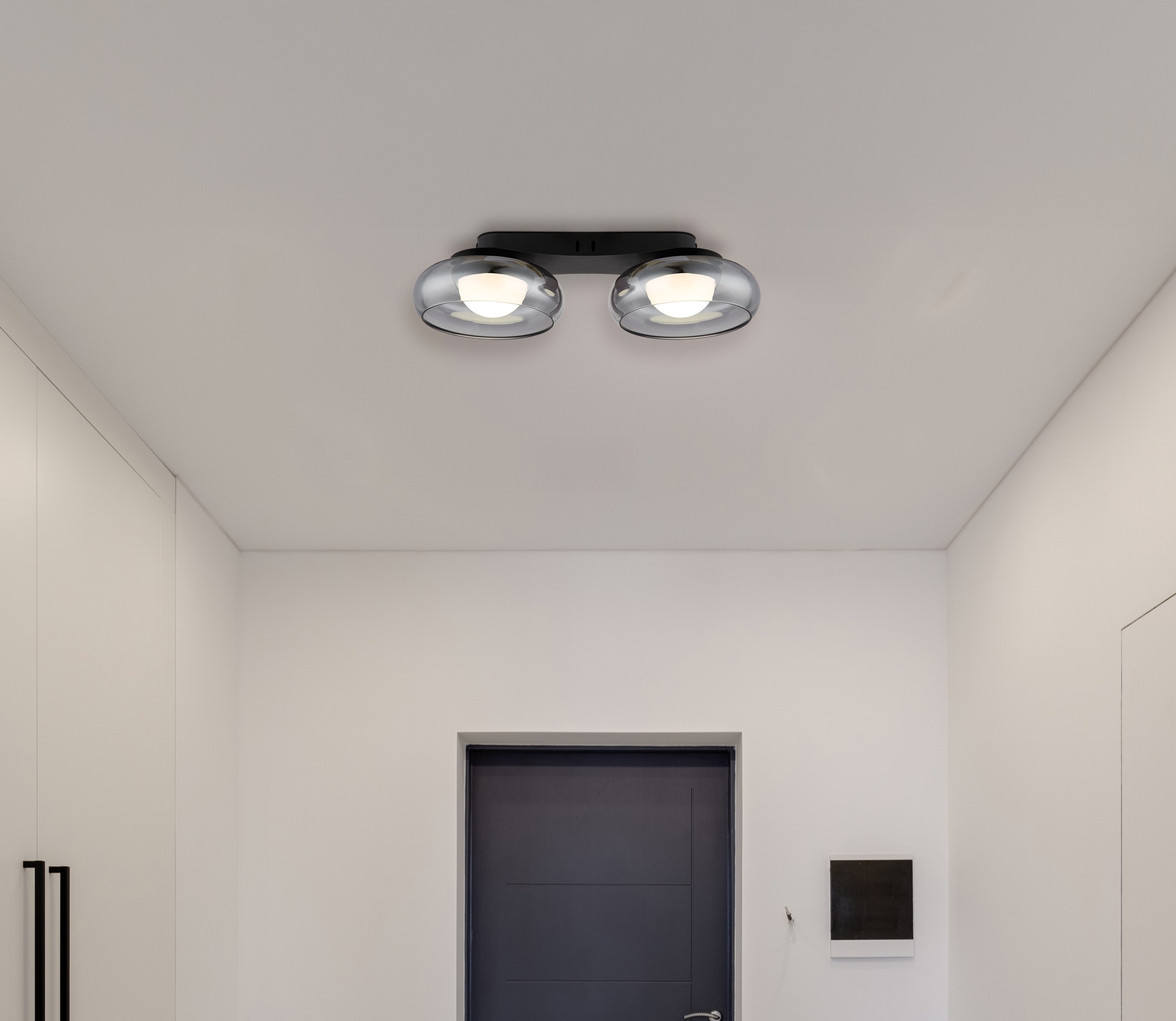 GLOBO LIGHTING Deckenleuchte »CARLENE« LED-Modul 1 Stk. LED Deckenleuchte für Wohn- & Schlafzimmer modern
