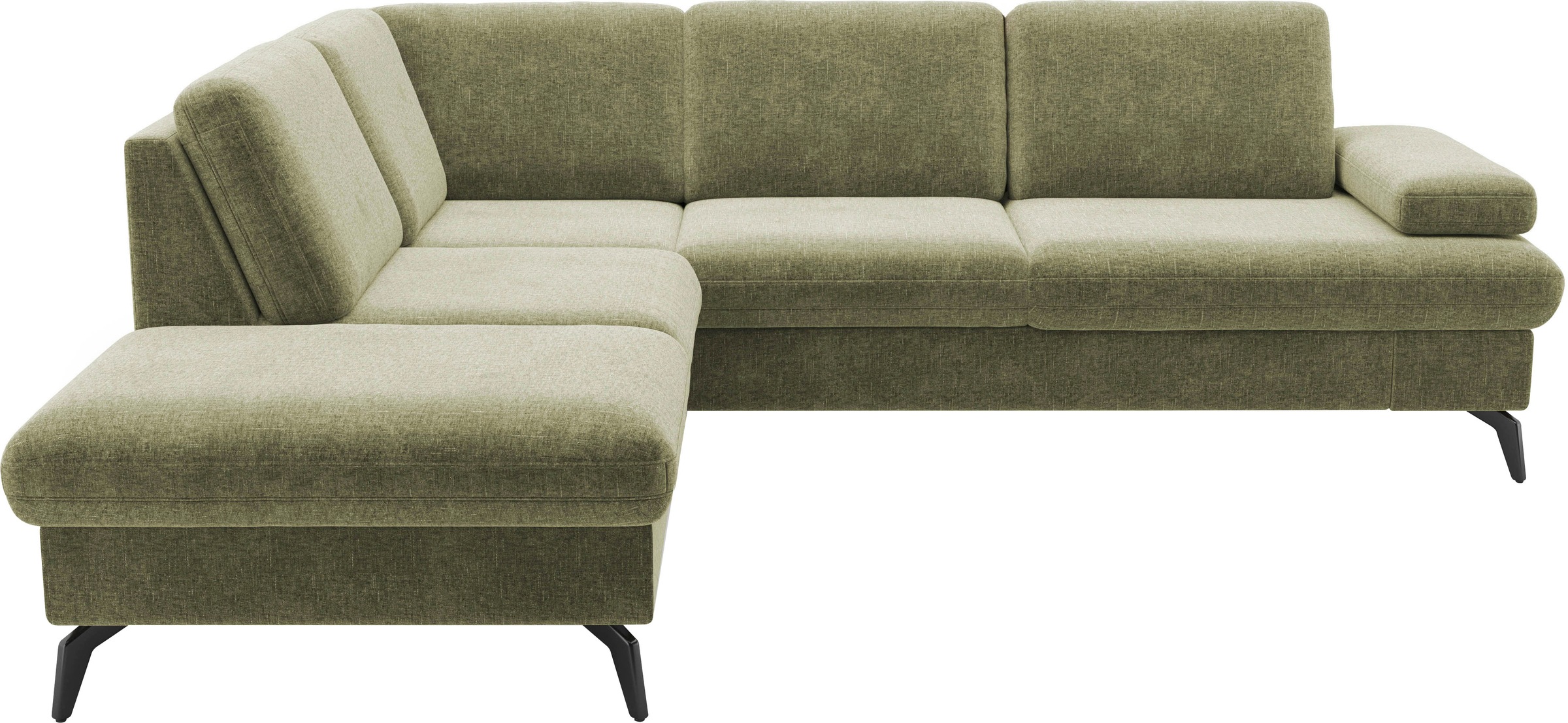 sit&more Ecksofa "Morris Jubi L-Form", inkl. Armteilfunktion und 1 Zierkiss günstig online kaufen
