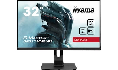 Gaming-Monitor »IIYAMA GB3271QSU-B1 LCD-Monitor, Flat, 81 cm (32"), 2.560x1.440 WQHD«,...