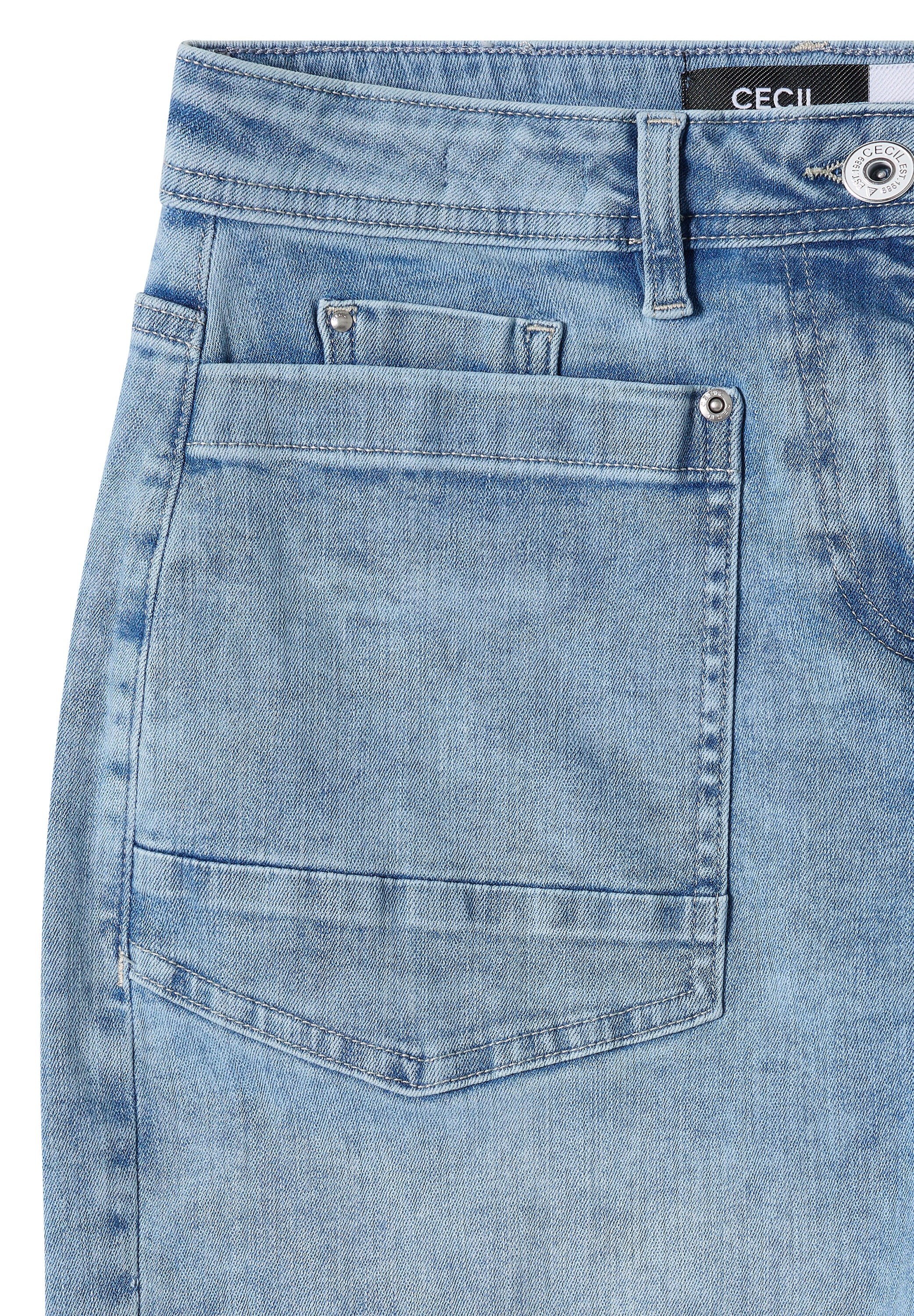 Cecil Loose-fit-Jeans High Waist