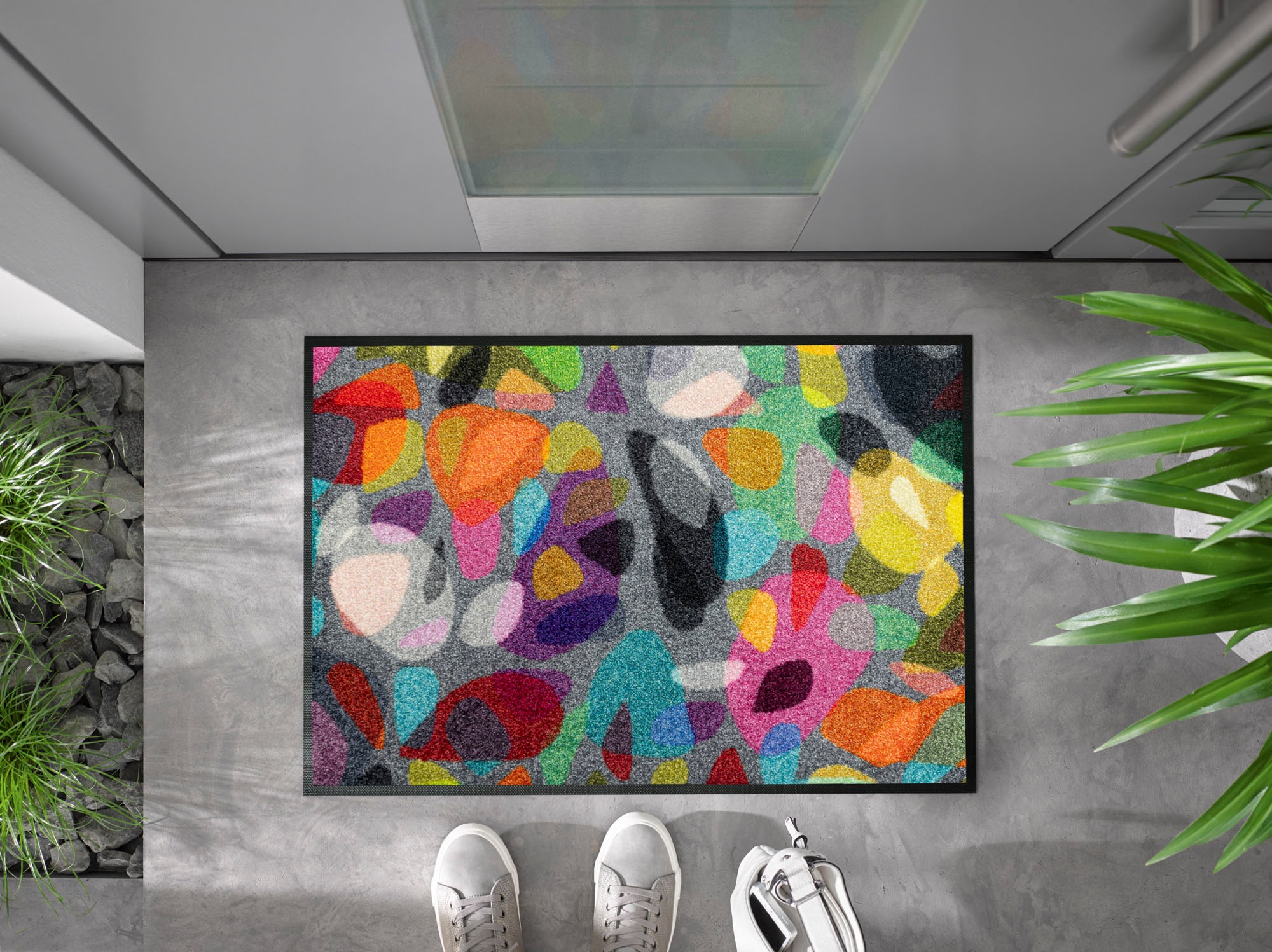 wash+dry by Kleen-Tex Fußmatte "Reodiva" rechteckig 7 mm Höhe günstig online kaufen