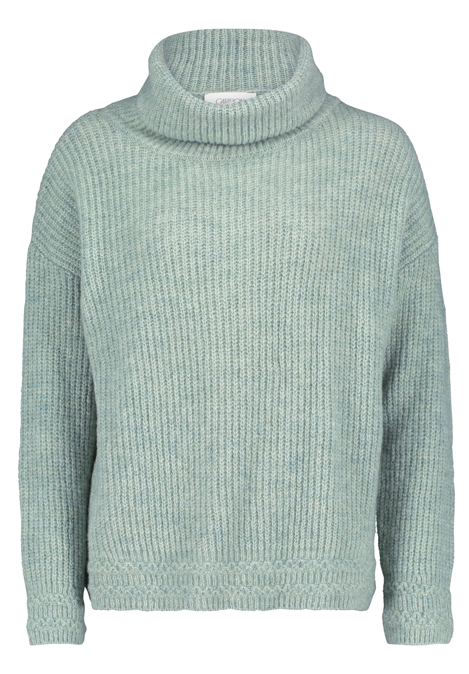 Cartoon Strickpullover »Cartoon Basic-Pullover mit Turtle Neck«, (1 tlg.), Rippbündchen