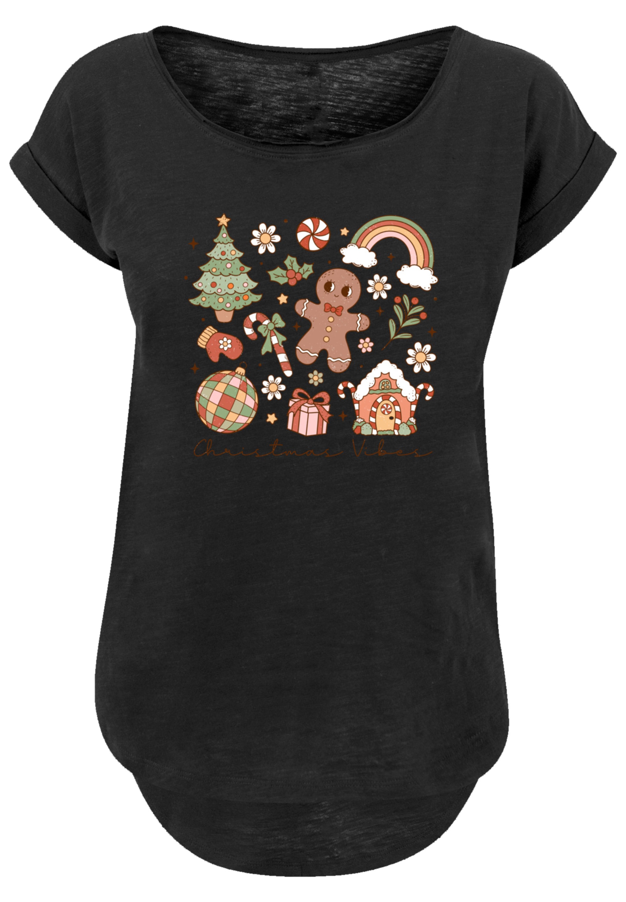 F4NT4STIC T-Shirt »Weihnachten Vibes Cozy Cute Winter«, Premium Qualität, Weihnachts-Kollection