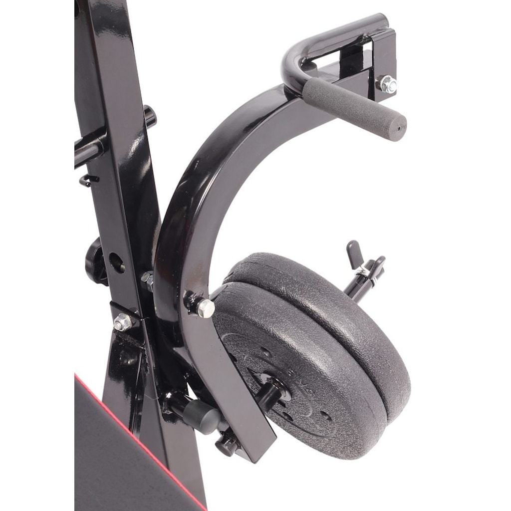 SportPlus Trainingsbank »Weight Bench SP-WB-005«, (Set, mit Langhantelstange-mit Gewichtsset)