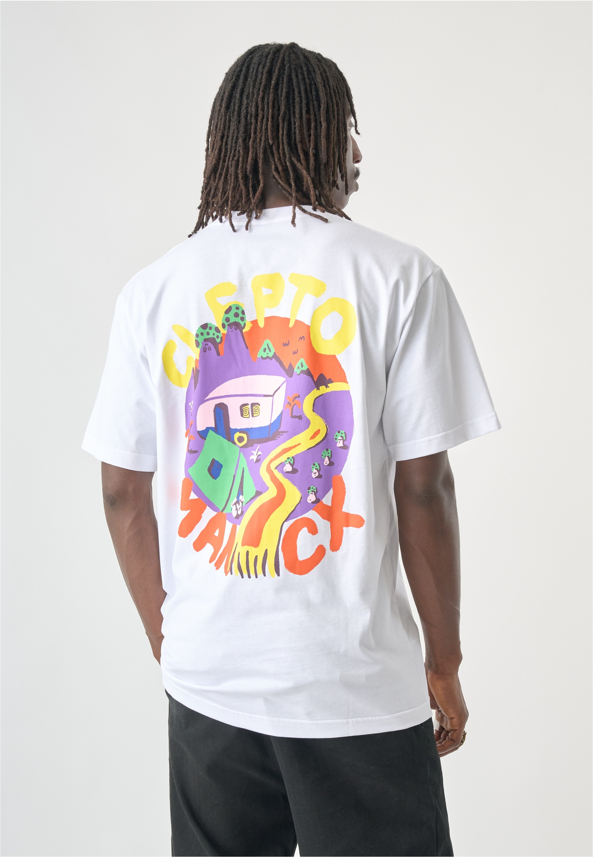 Cleptomanicx T-Shirt »Camp Classic Tee« mit coolem Rückenprint